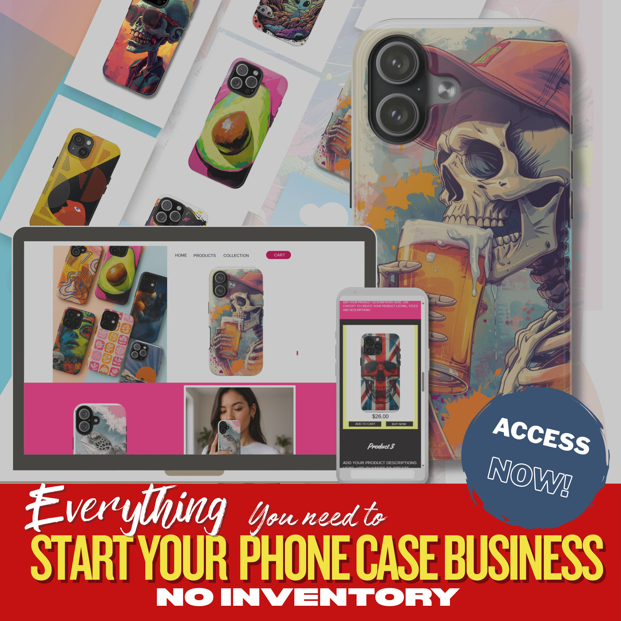 Phone Case Business Starter Kit
