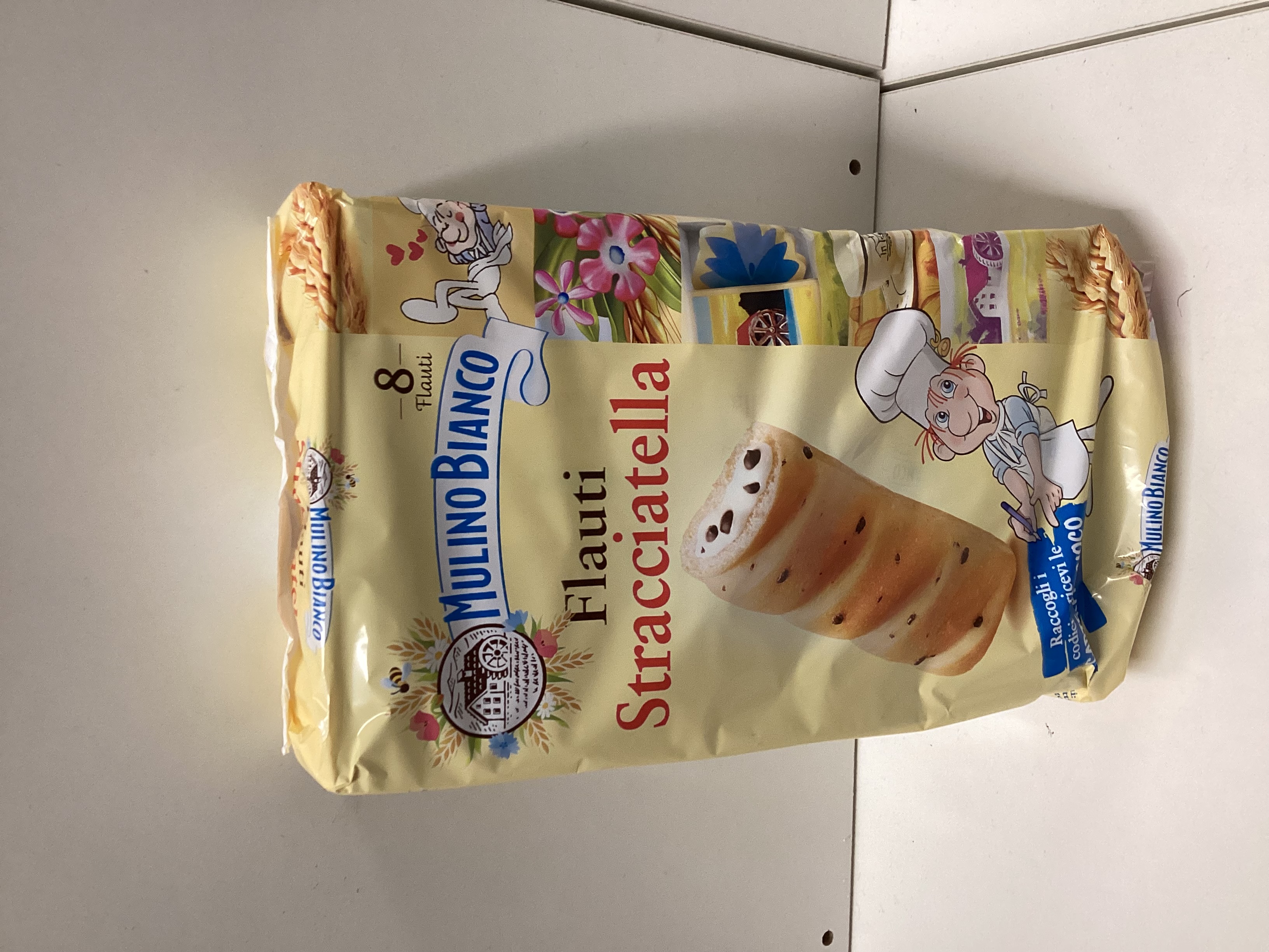 Mulino Bianco Flauti Stracciatella
