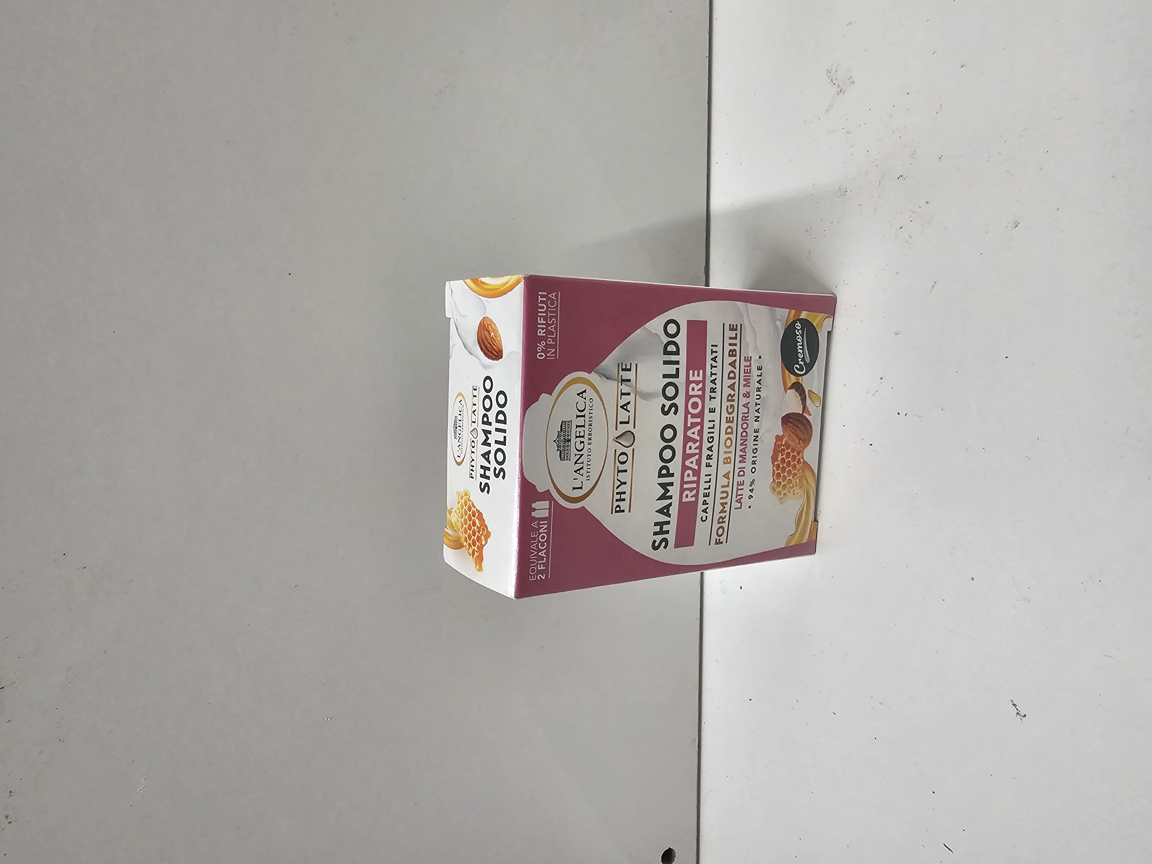 L’angelica shampoo solido riparatore