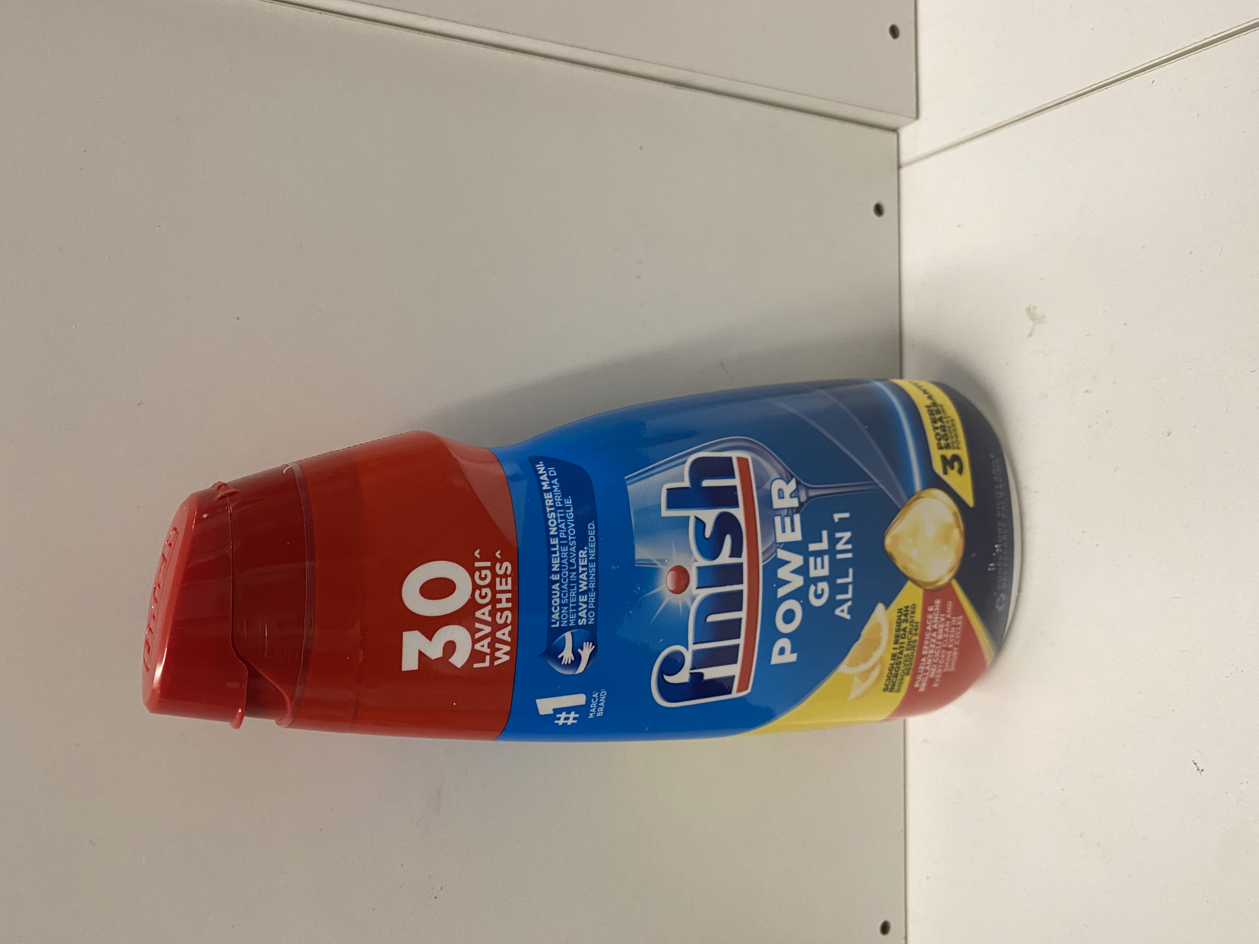 Finish Power All in 1 lavastoviglie limone
