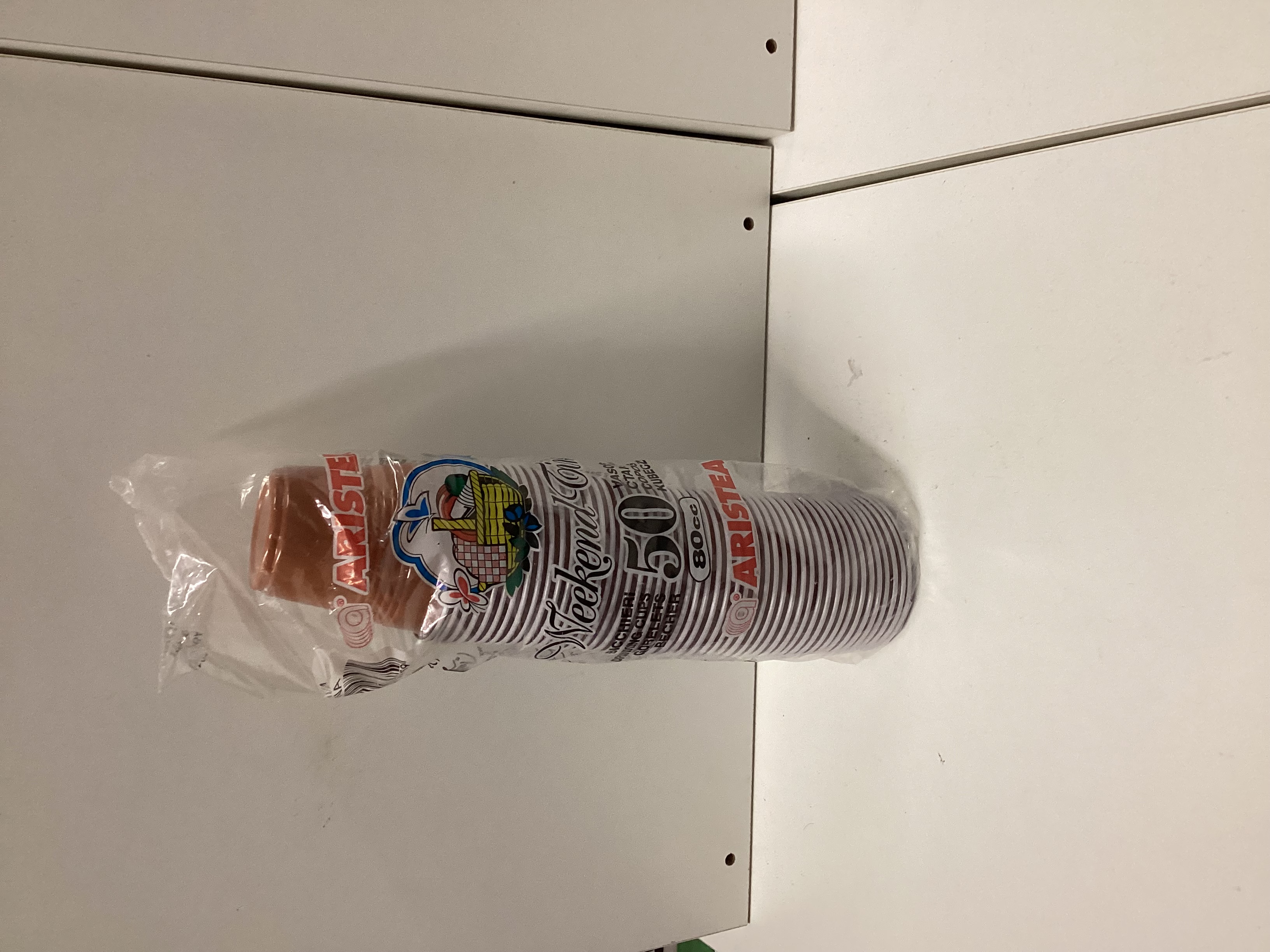 Bicchieri da caffè plastica 50 pz