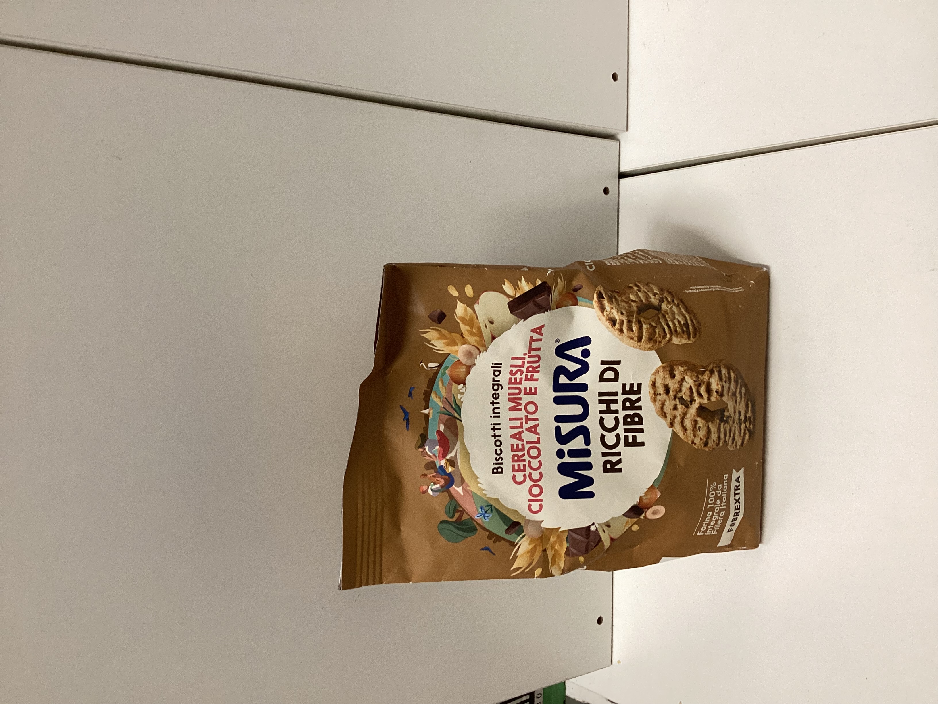 Misura biscotti con cereali 