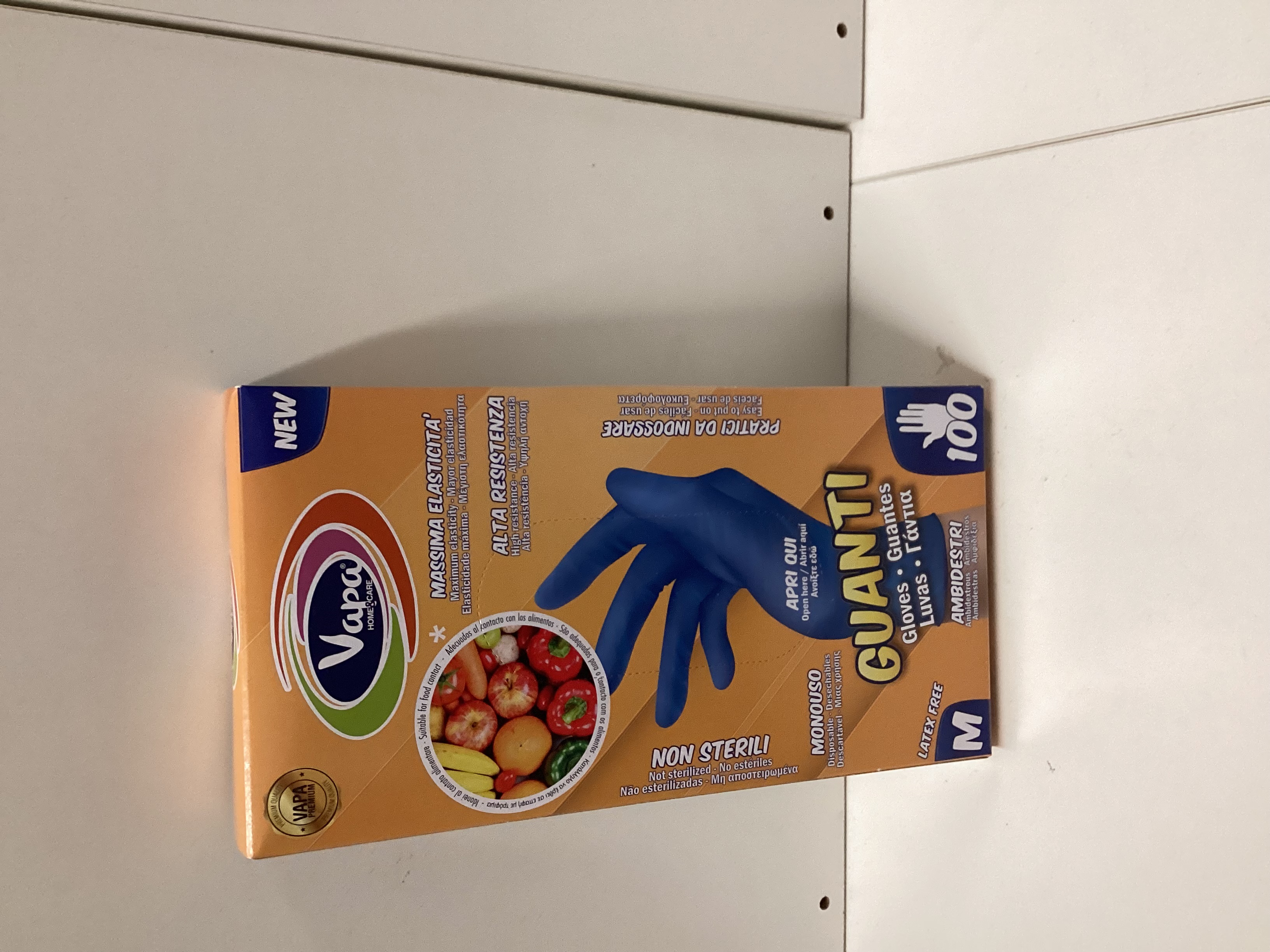 Vapa guanti nitrile taglia M