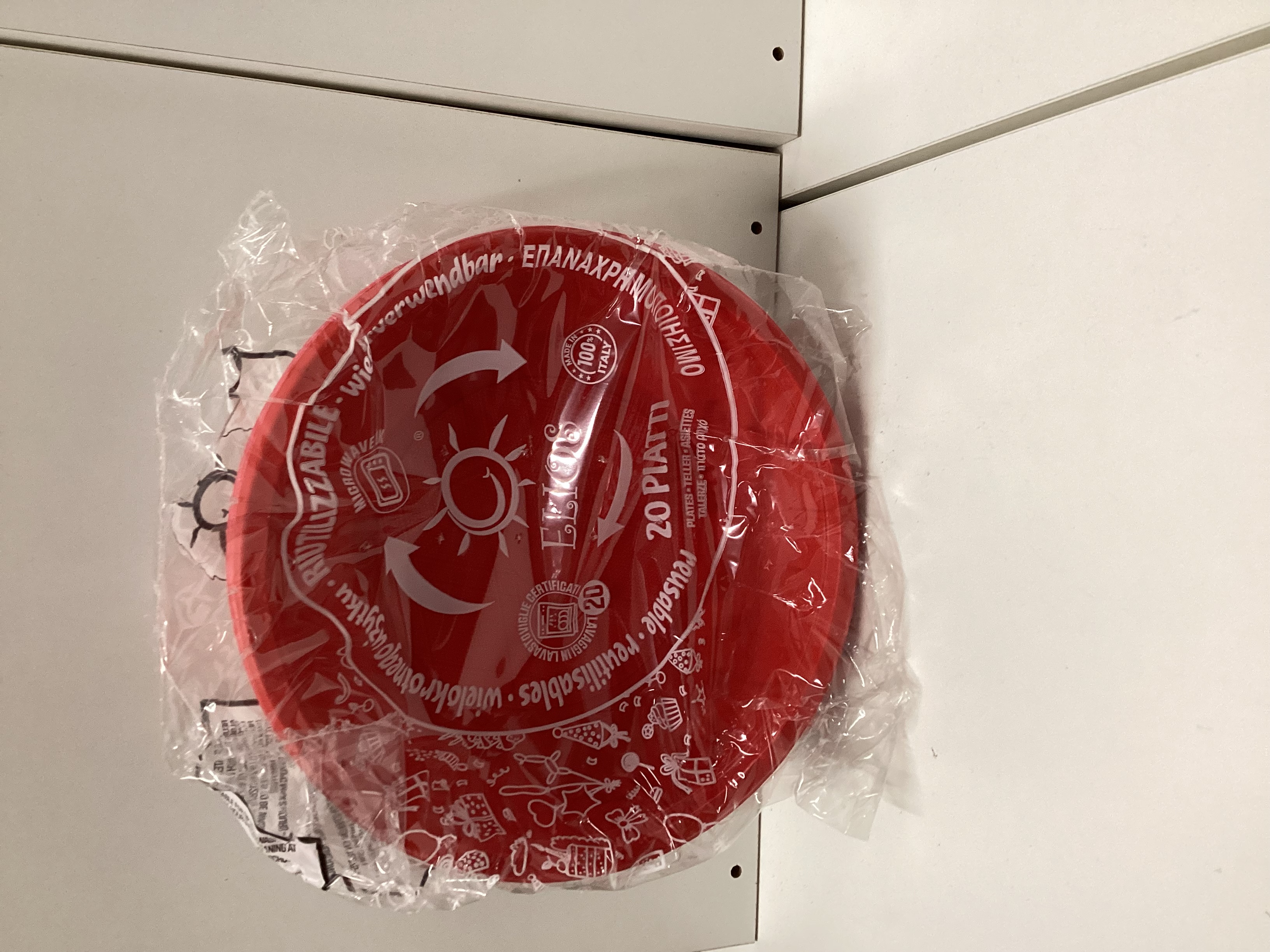 Elios piatti fondi 20 pz