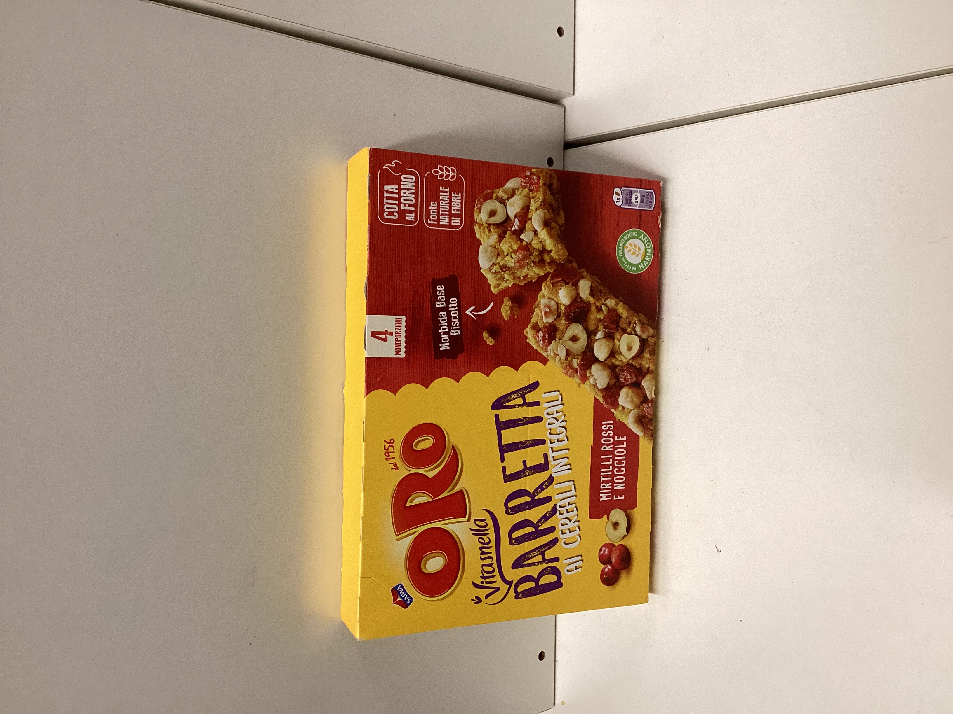 Oro Cereal Barrette con Frutta e Nocciole