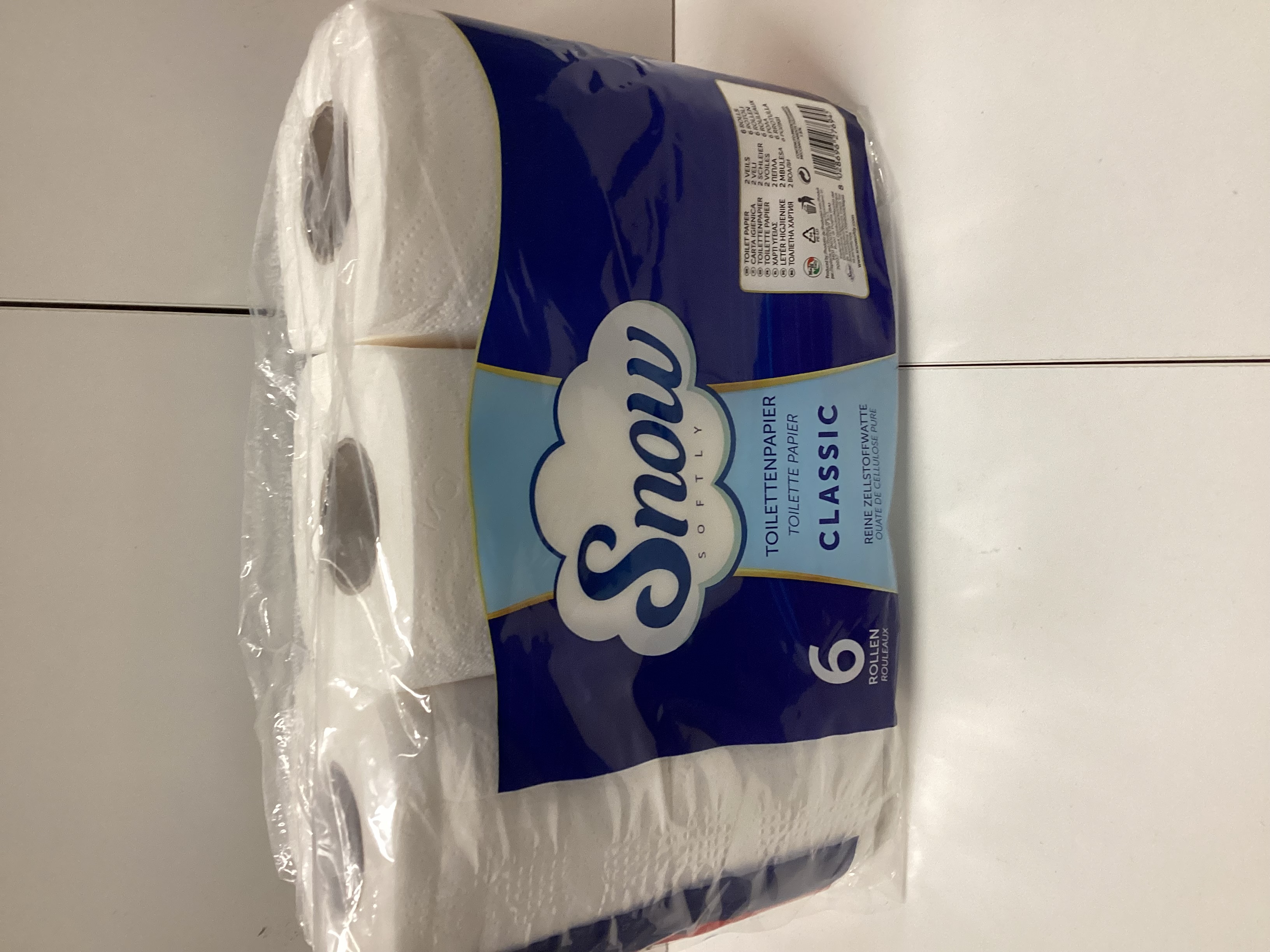 Snow carta igienica 6-Pack