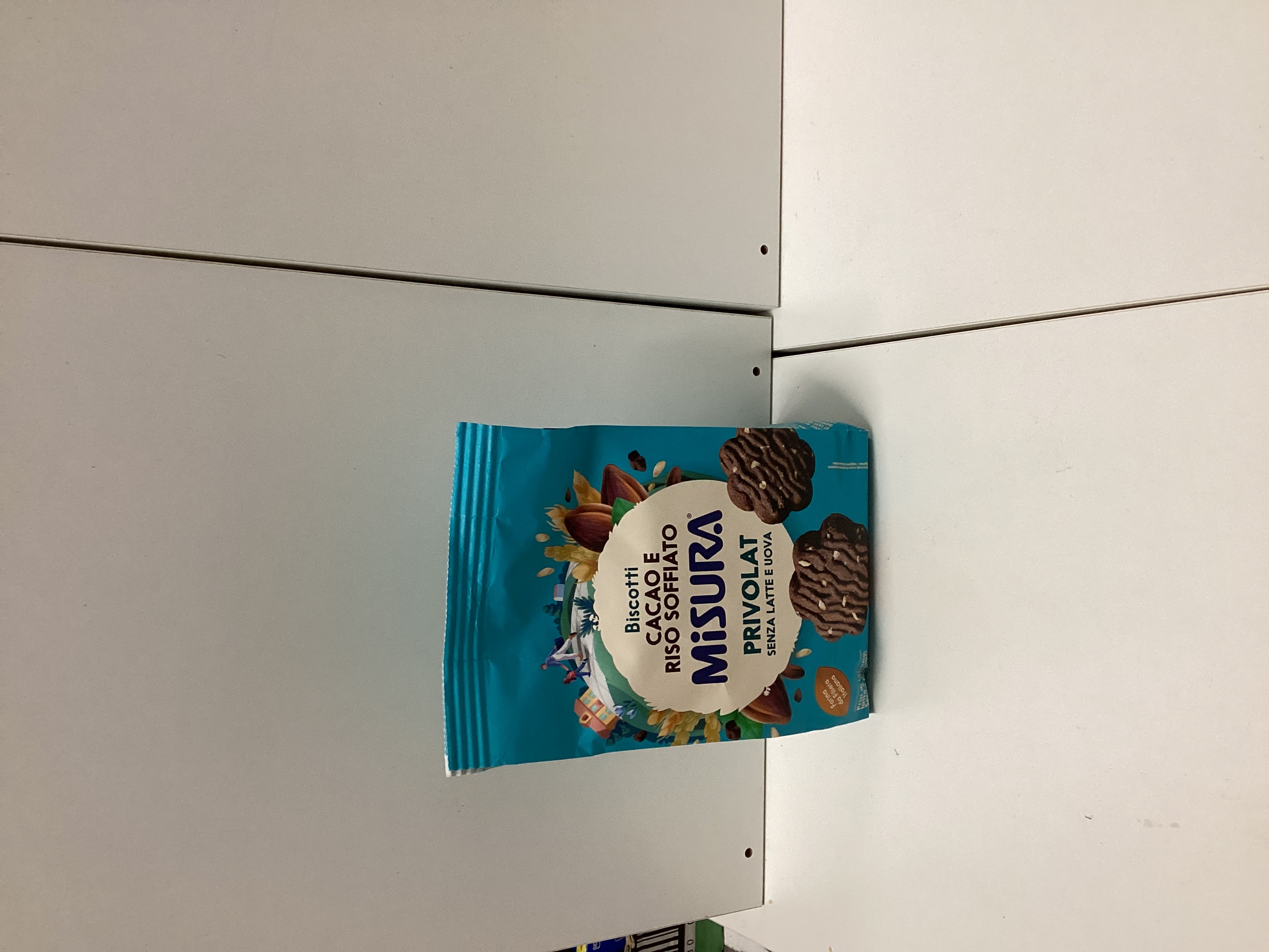 Biscotti con scaglie di cioccolato Misura