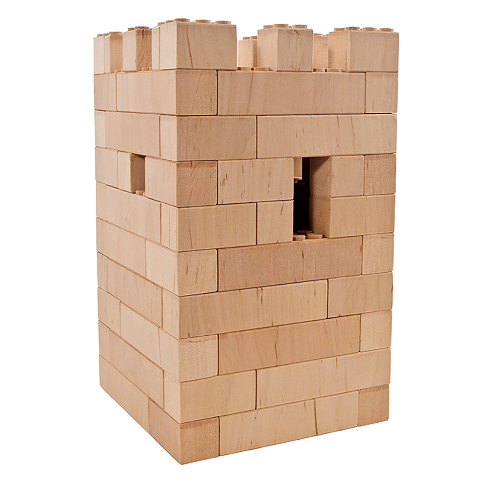 Holzbausteinsatz Burgwarte Rabenstein