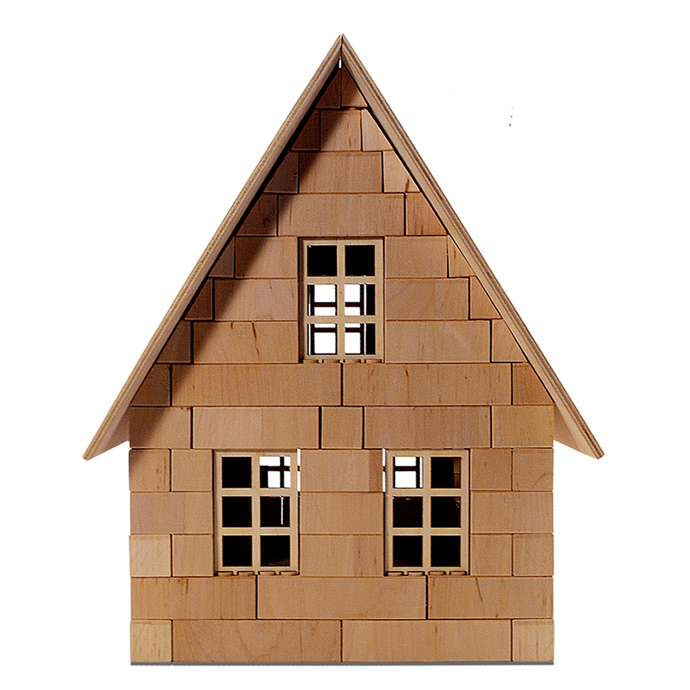 Holzbausteinsatz Lindenhaus