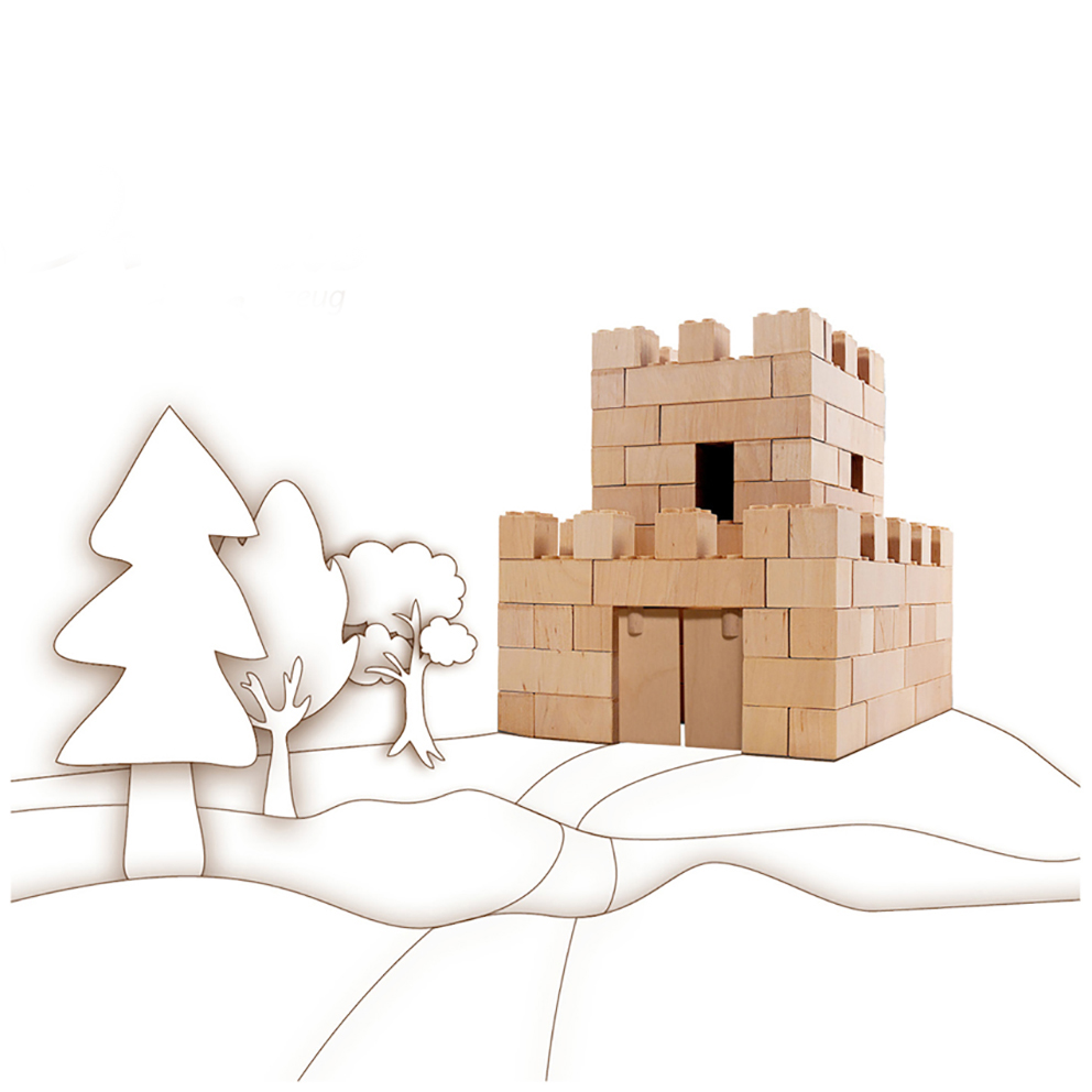 Holzbausteinsatz Burg Liebenstein