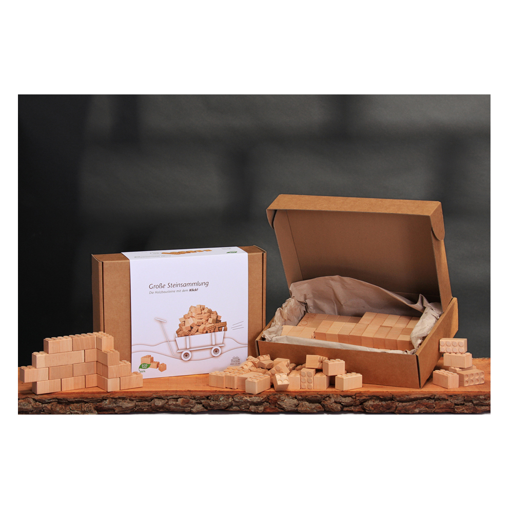 Große Steinesammlung