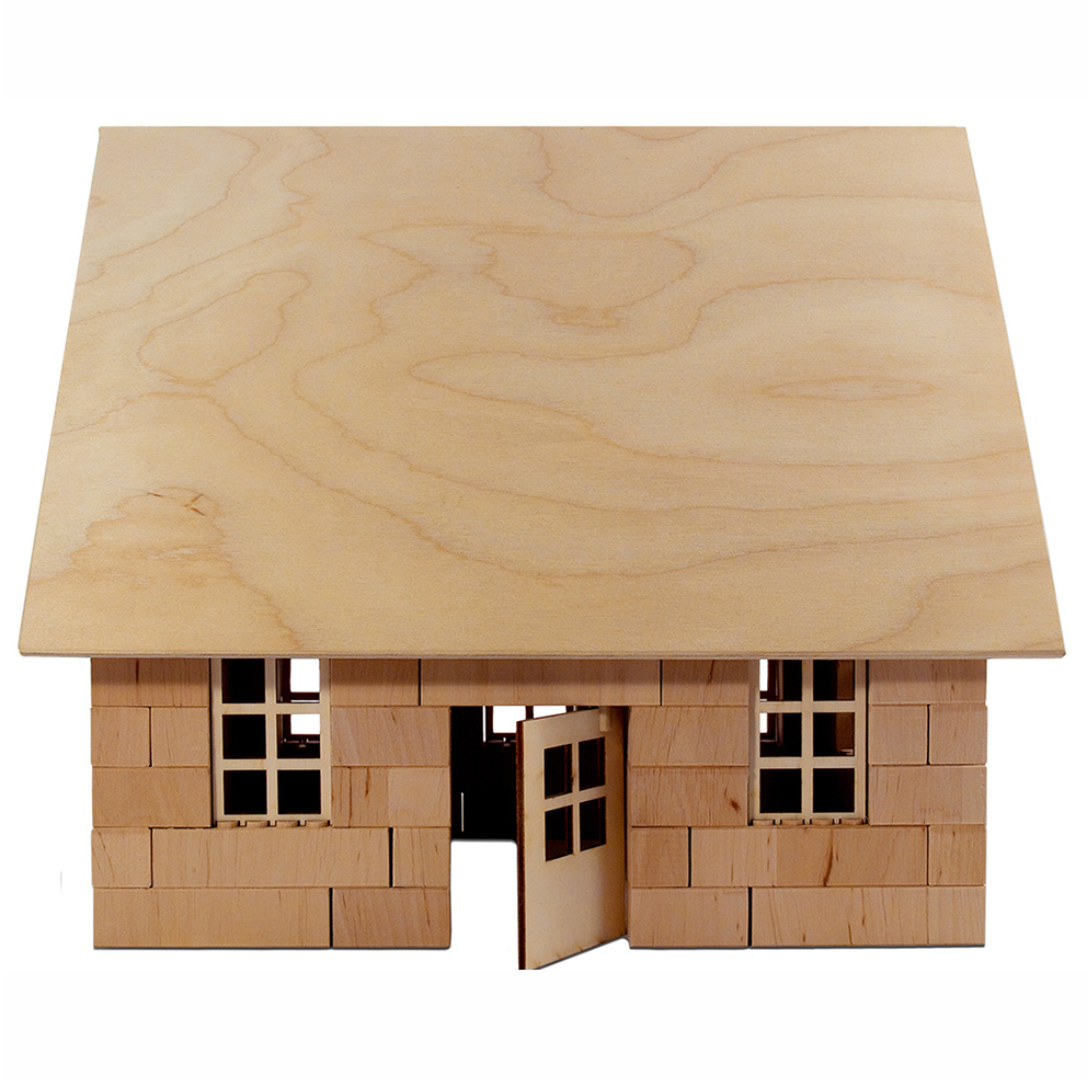 Holzbausteinsatz Lindenhaus