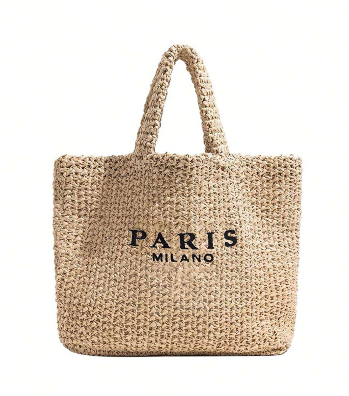 กระเป๋าสาน PARIS MILANO