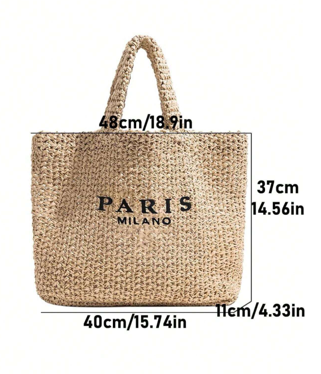 กระเป๋าสาน PARIS MILANO