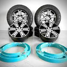Set of Alloy Wheels and Tire Covers