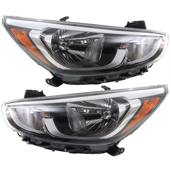 Car Headlight Assembly Set