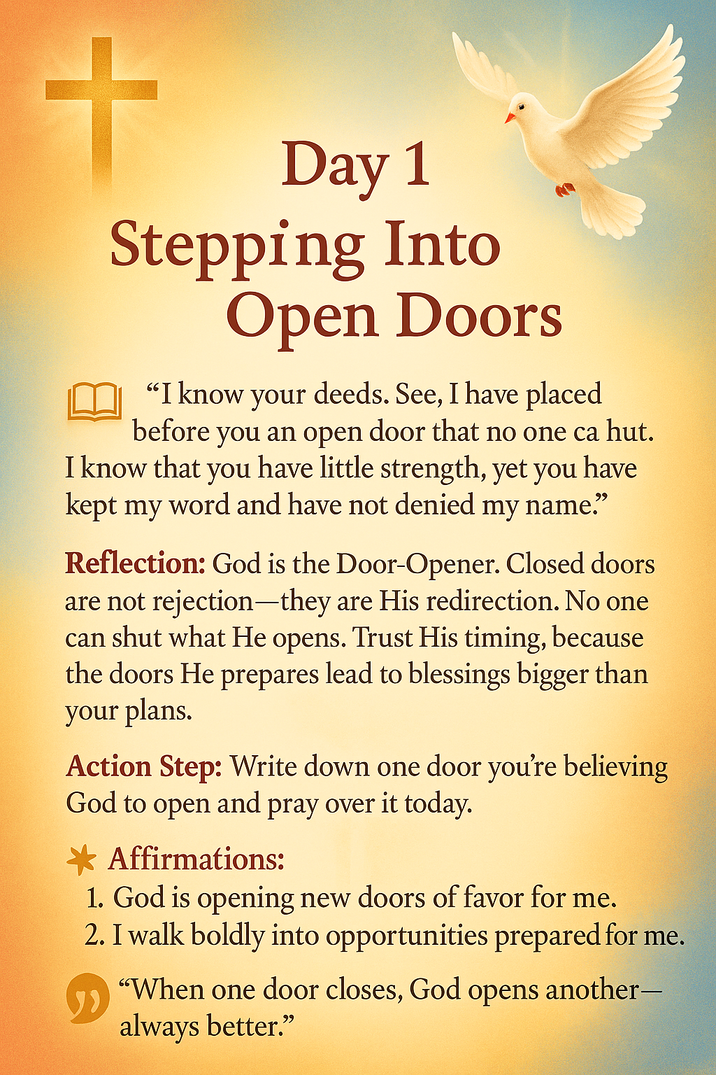 30 Days of Divine Abundance