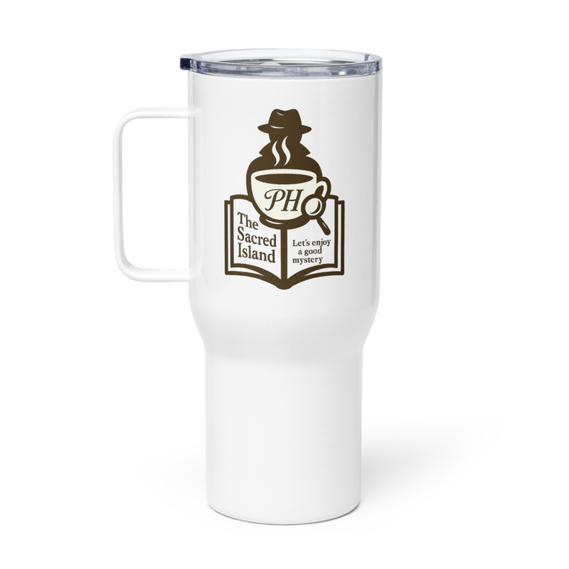 Travel mug with a handle
