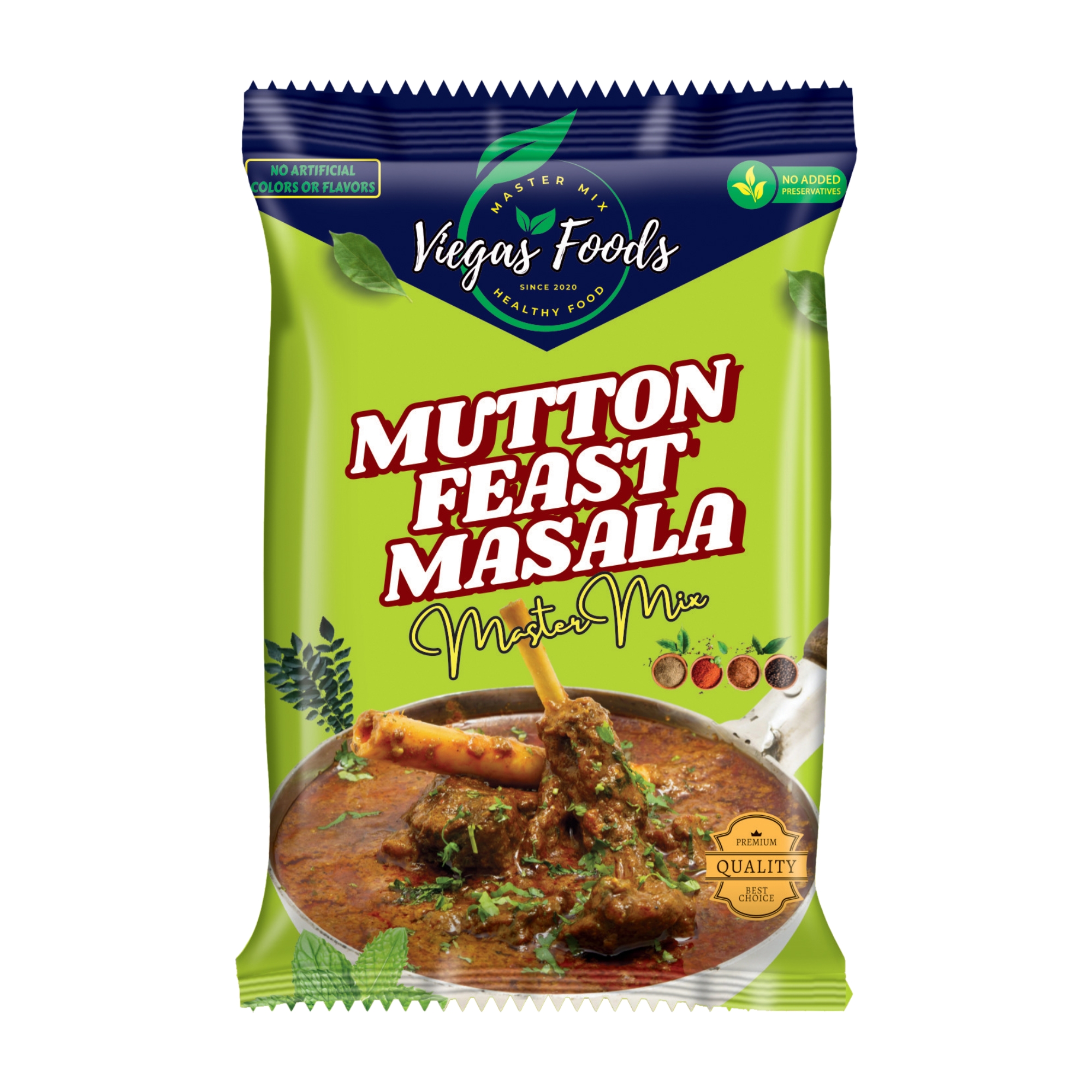 MUTTON FEAST MASALA  VIEGAS FOODS