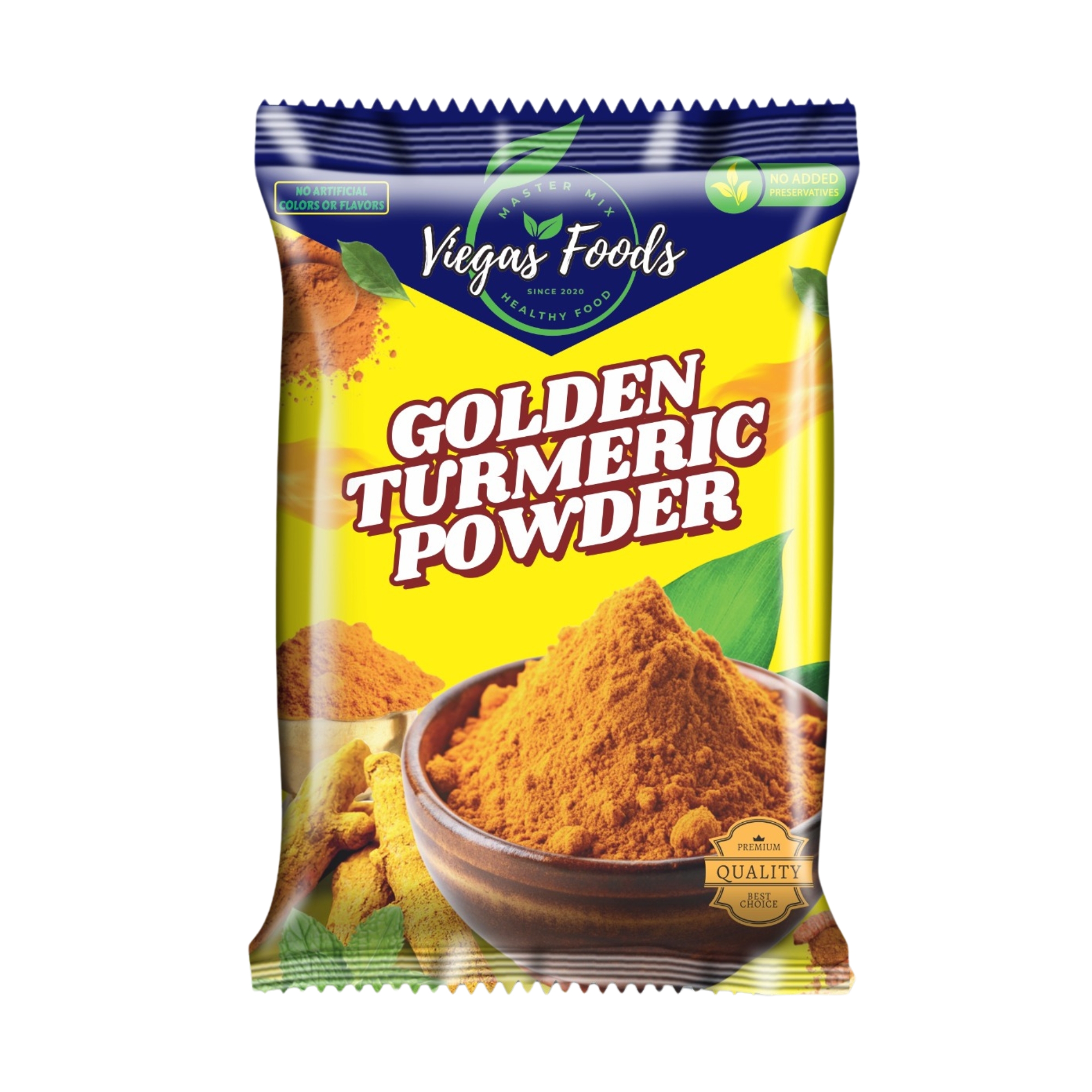 GOLDEN TURMERIC POWDER   VIEGAS FOODS