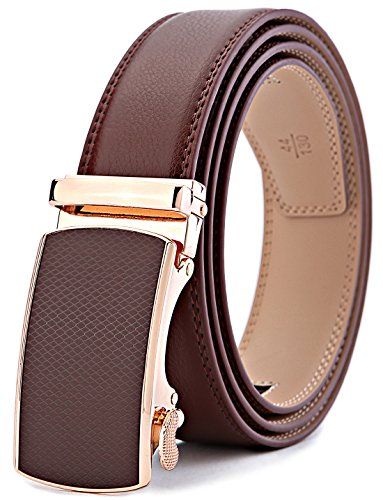 Men's Brown Leather Belt