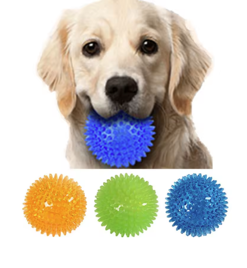 Spiky Rubber Dog Chew Ball