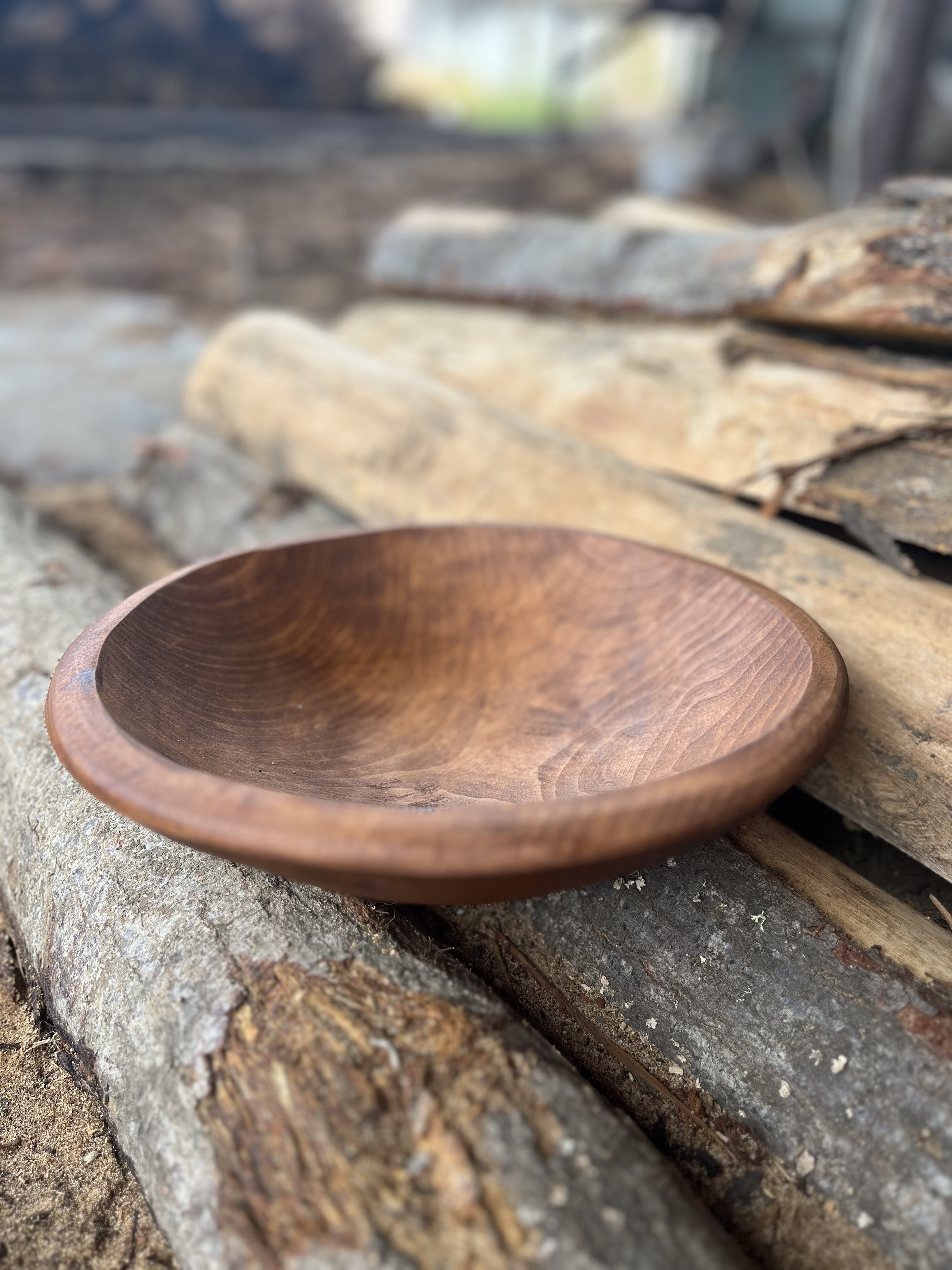 Ξύλινο μπολ Φ29 Χρώμα βένγκε