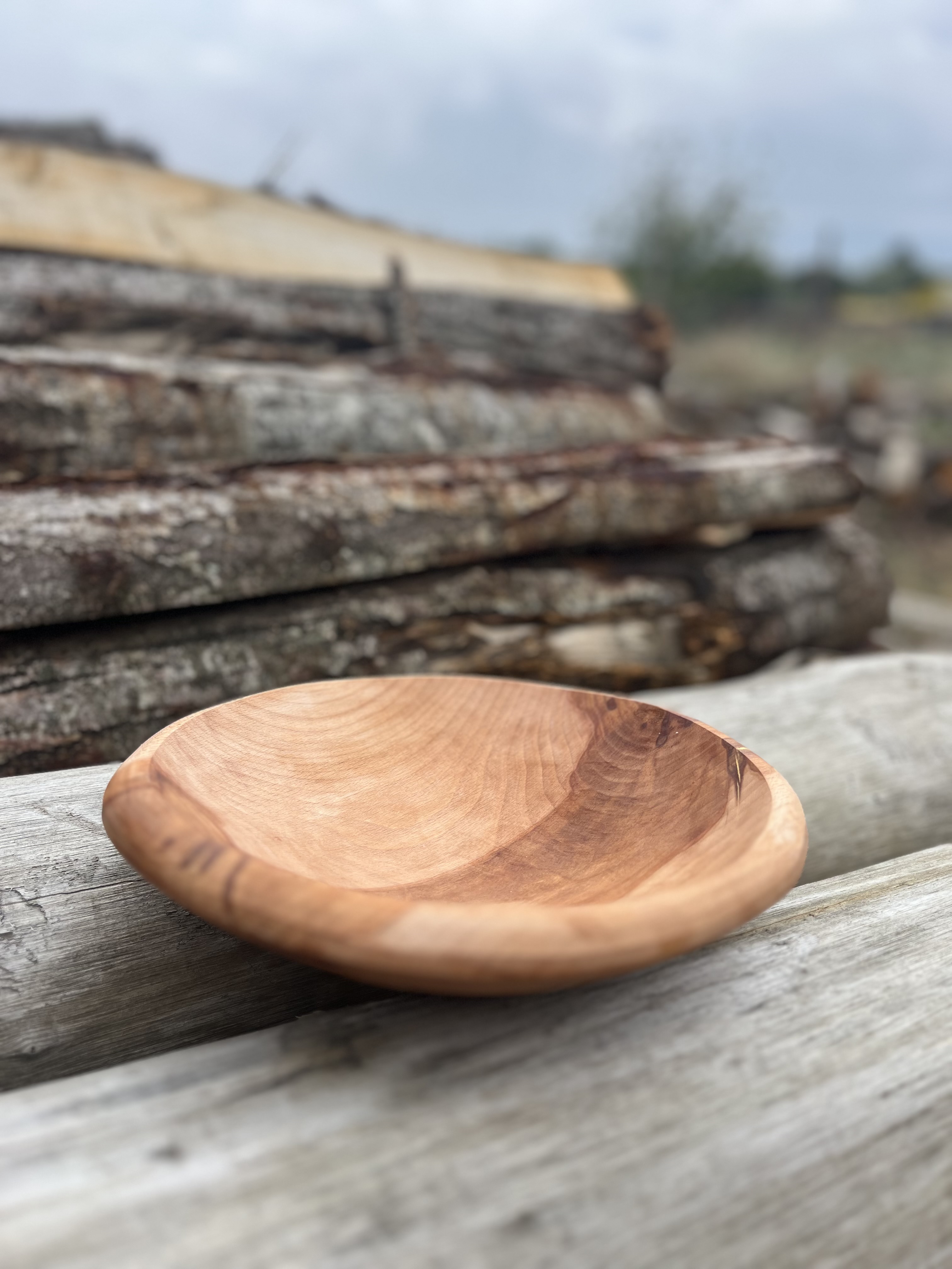 Ξύλινο μπολ οξιάς Φ26