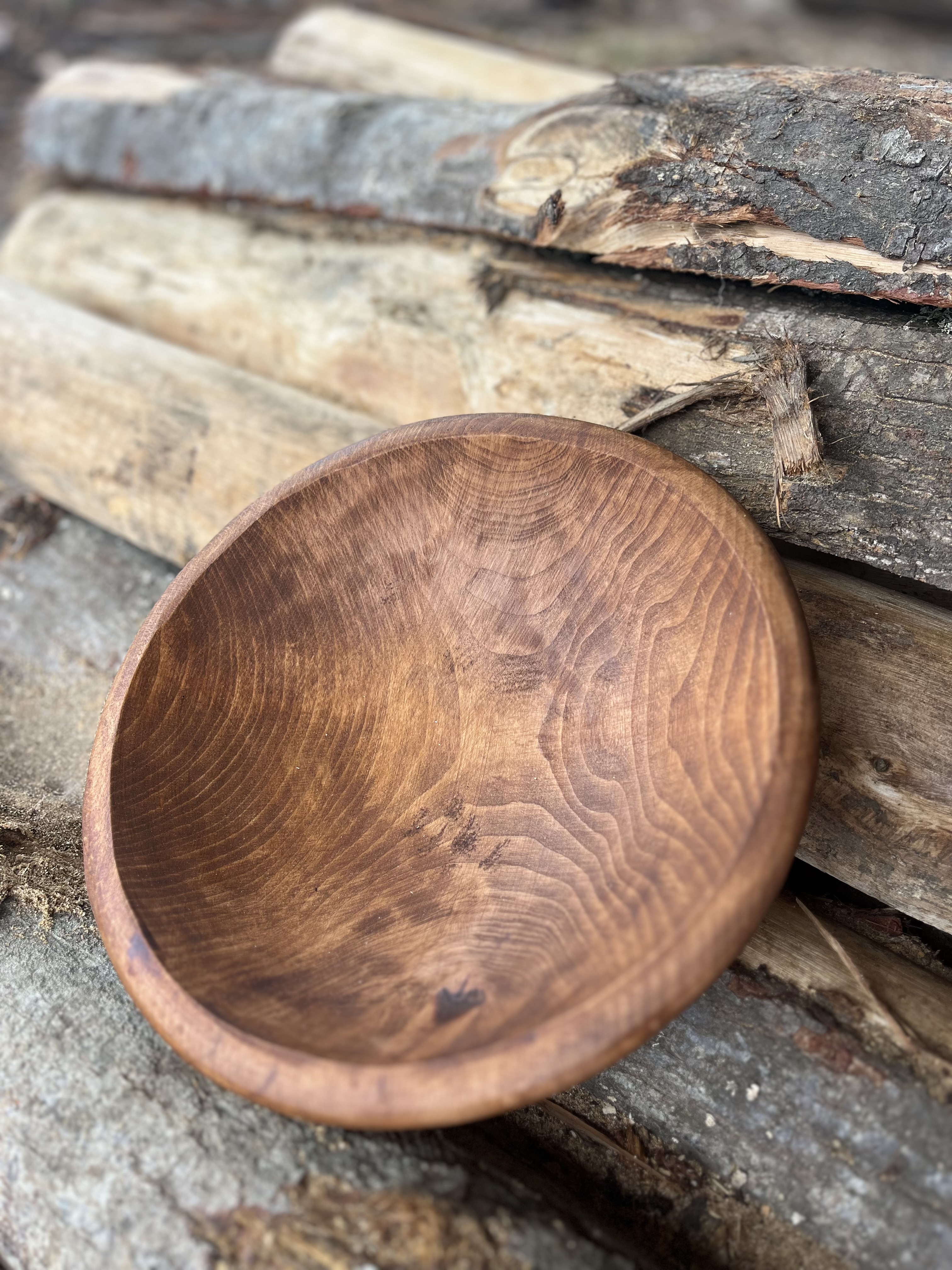 Ξύλινο μπολ Φ29 Χρώμα βένγκε