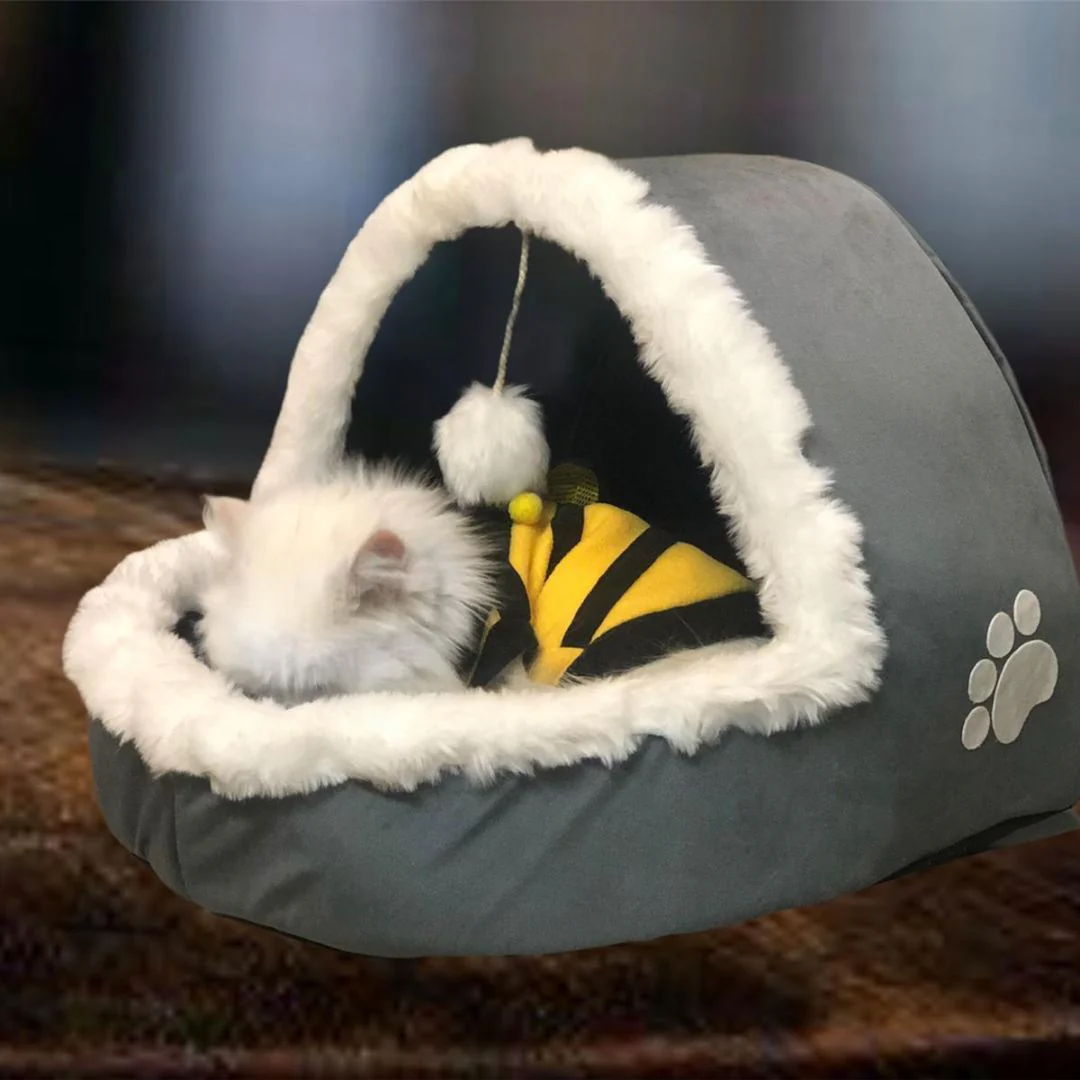 Cozy Cat Cave Bed