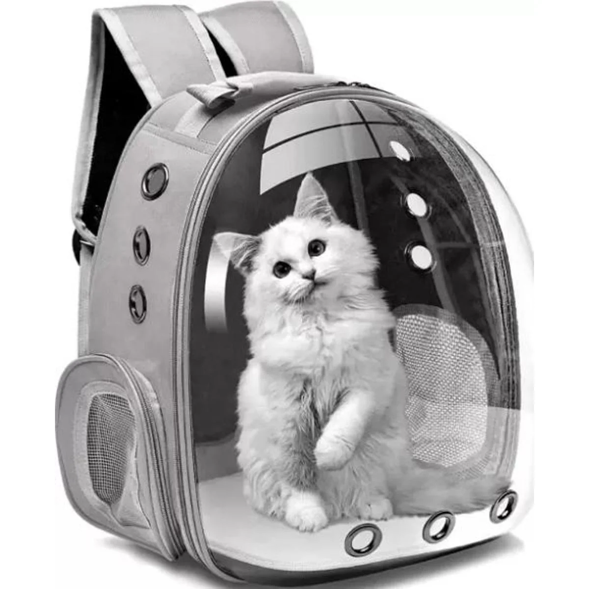 Pet Carrier Backpack with Transparent Window