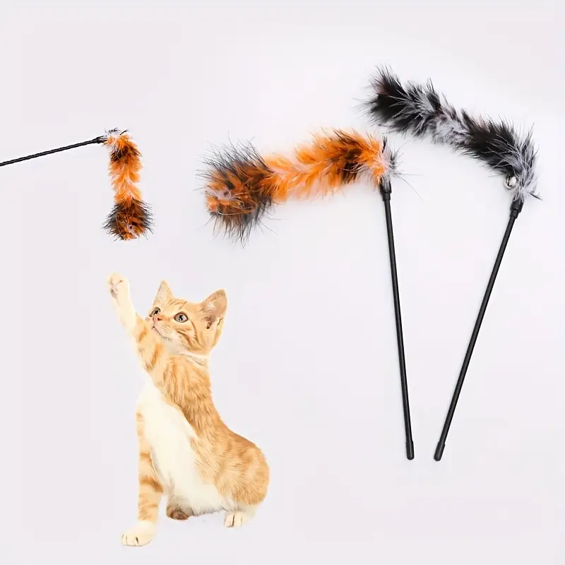Cat Feather Wand Toy