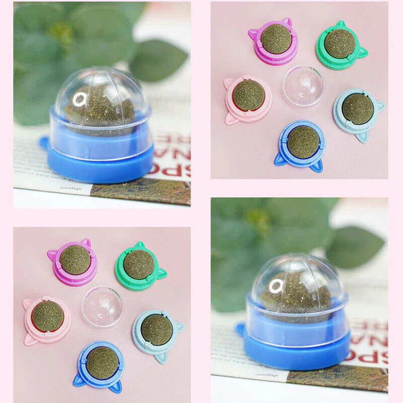 Catnip Ball Licker Toy