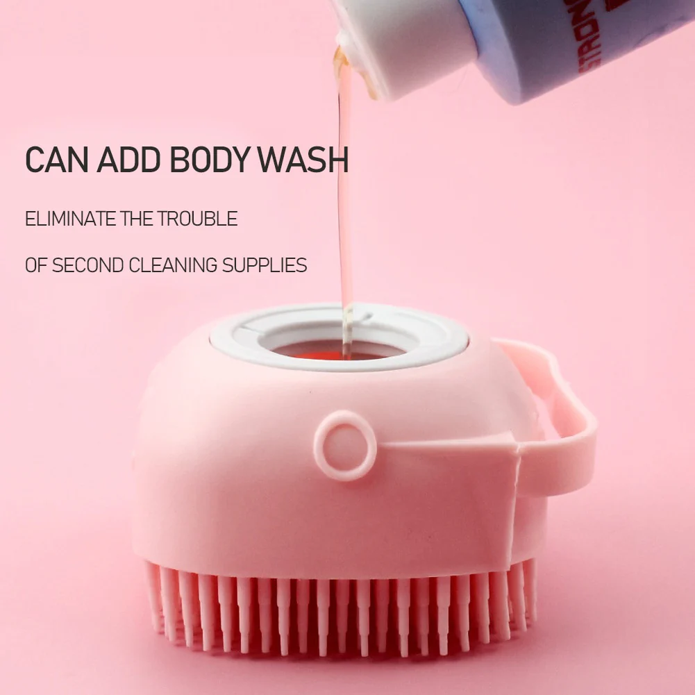 Silicone Body Wash Dispenser Brush