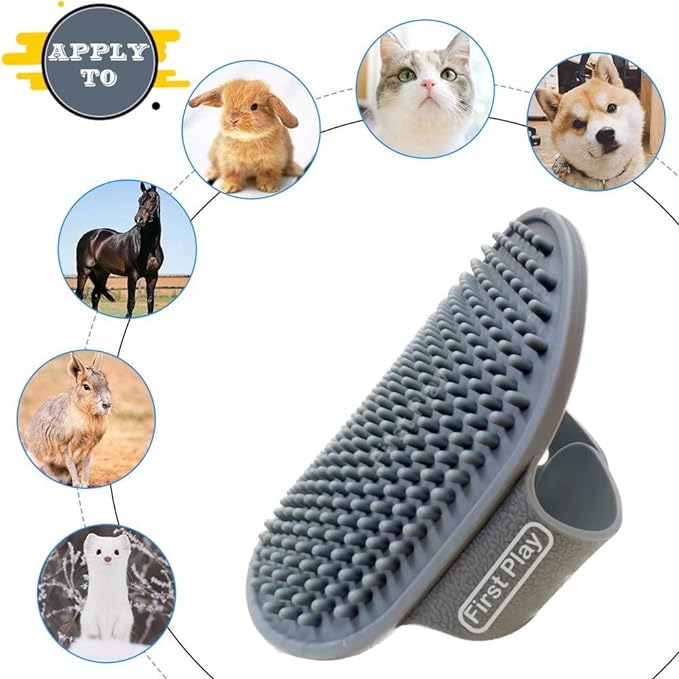 Pet Grooming Glove Brush
