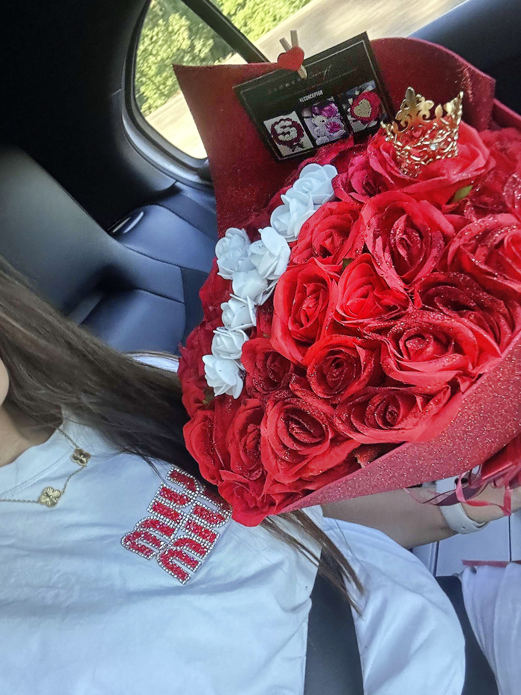 Bouquet de roses rouges