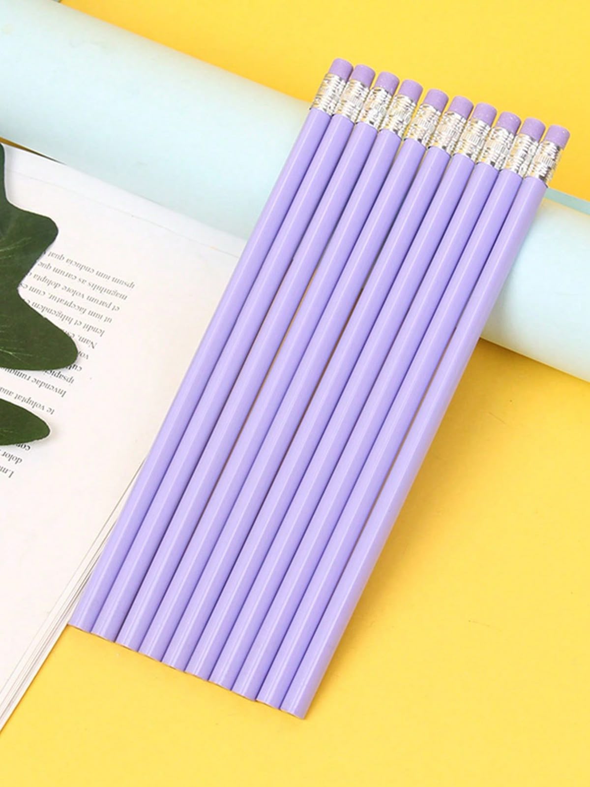 Set of Purple Pencils