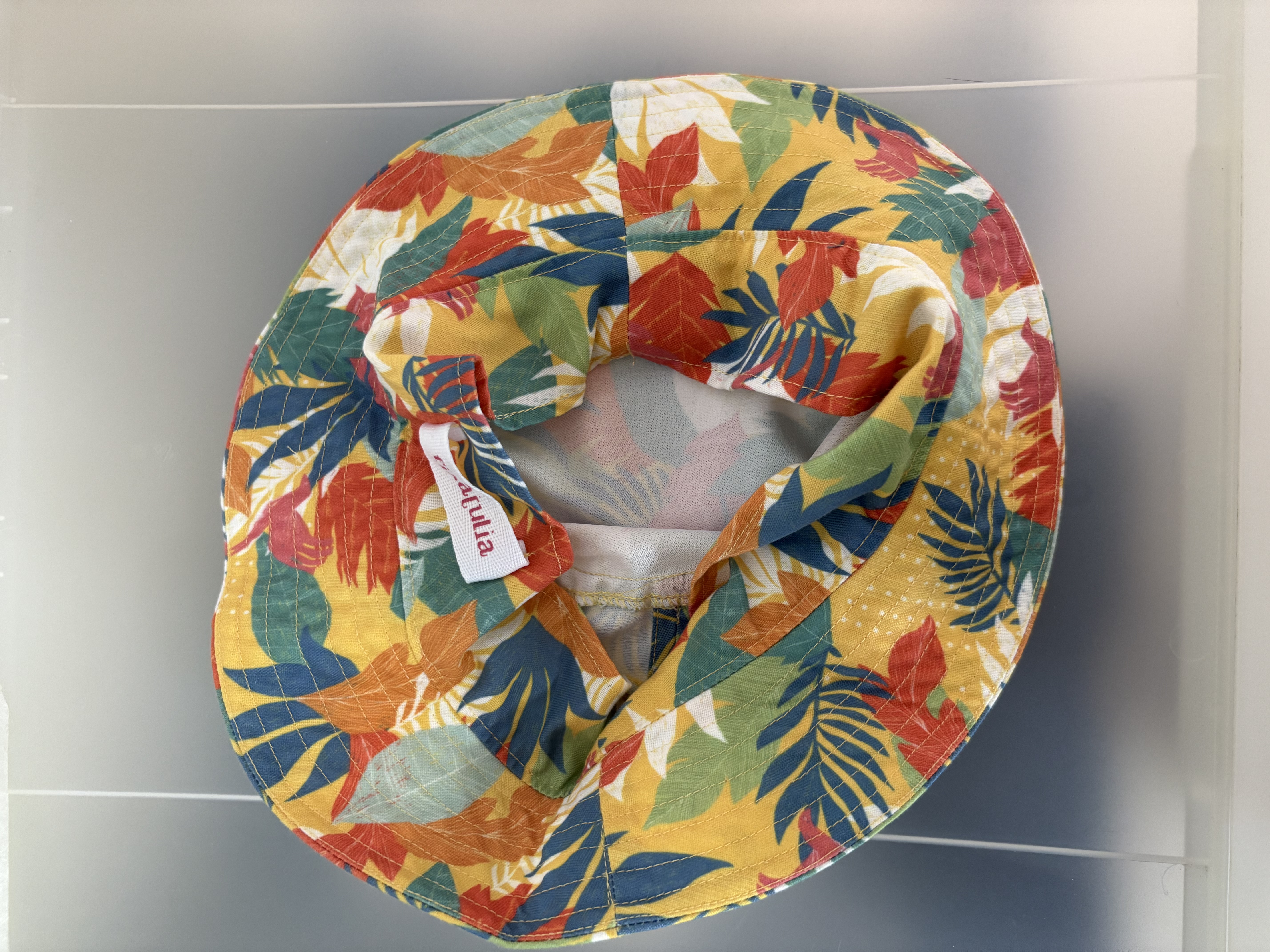 Tropical Print Bucket Hat