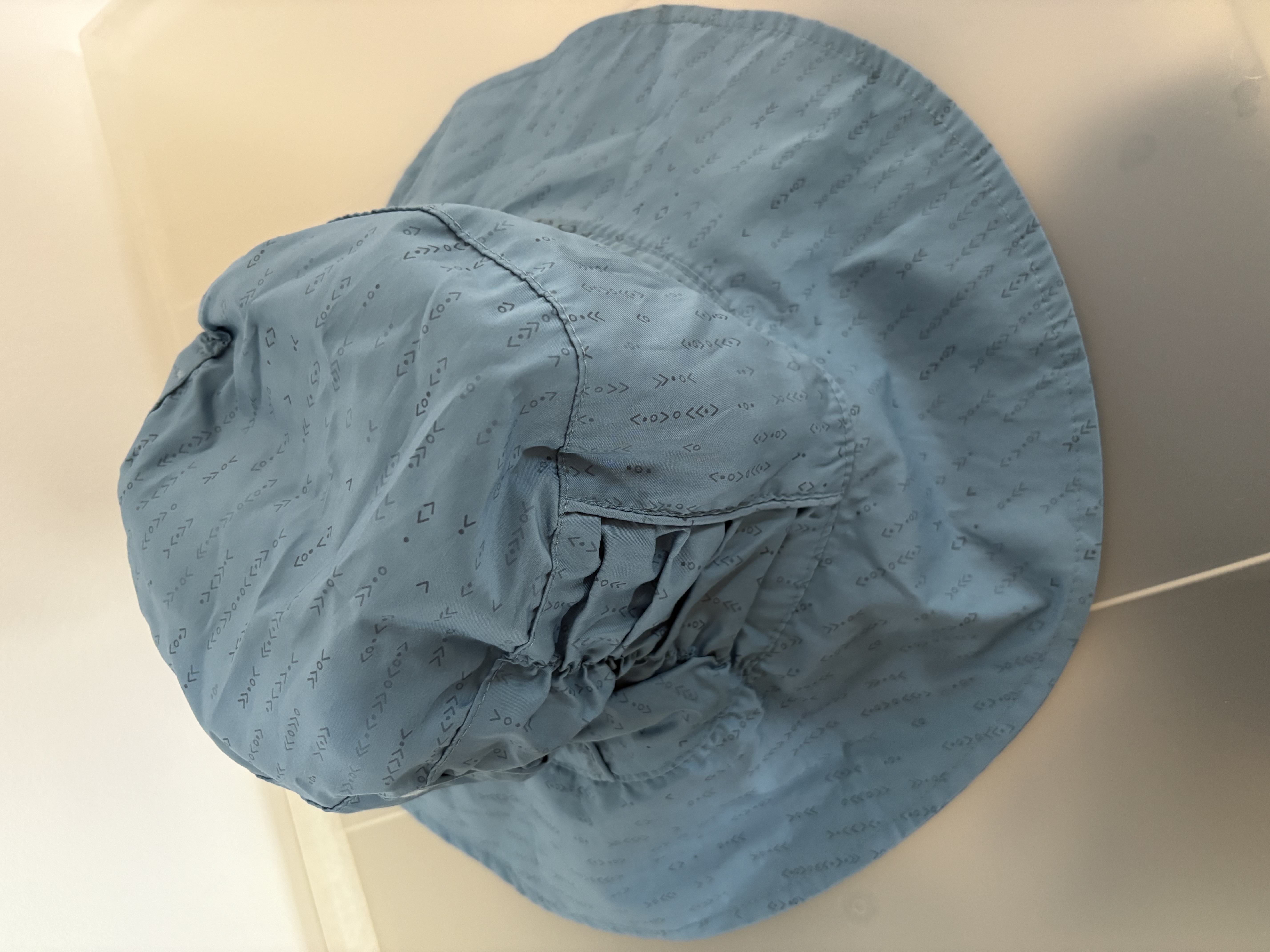 Reversible Dark Blue Bucket Hat