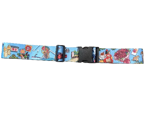 Singapore Themed Luggage Belt (Brand New)