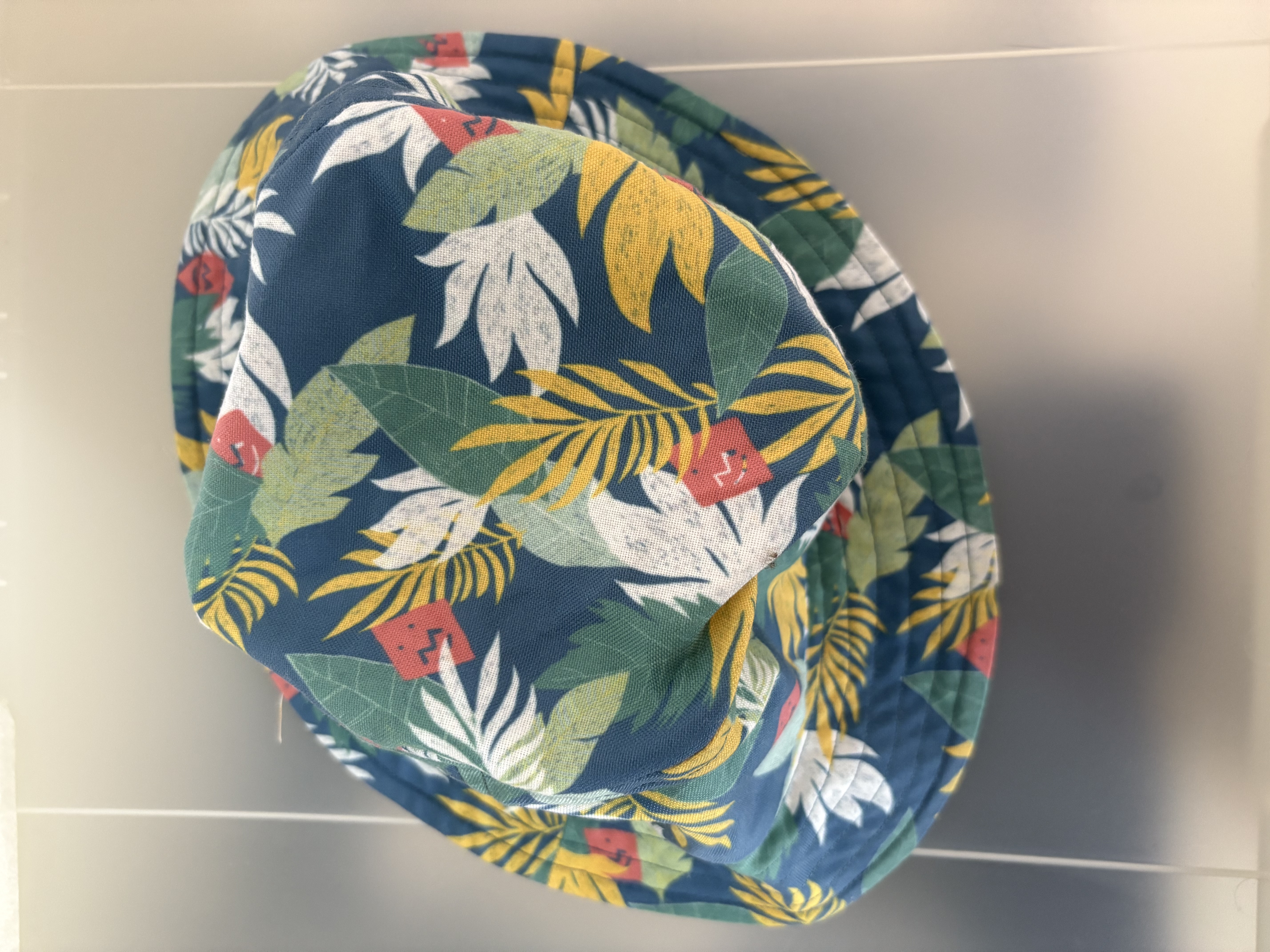 Tropical Print Bucket Hat