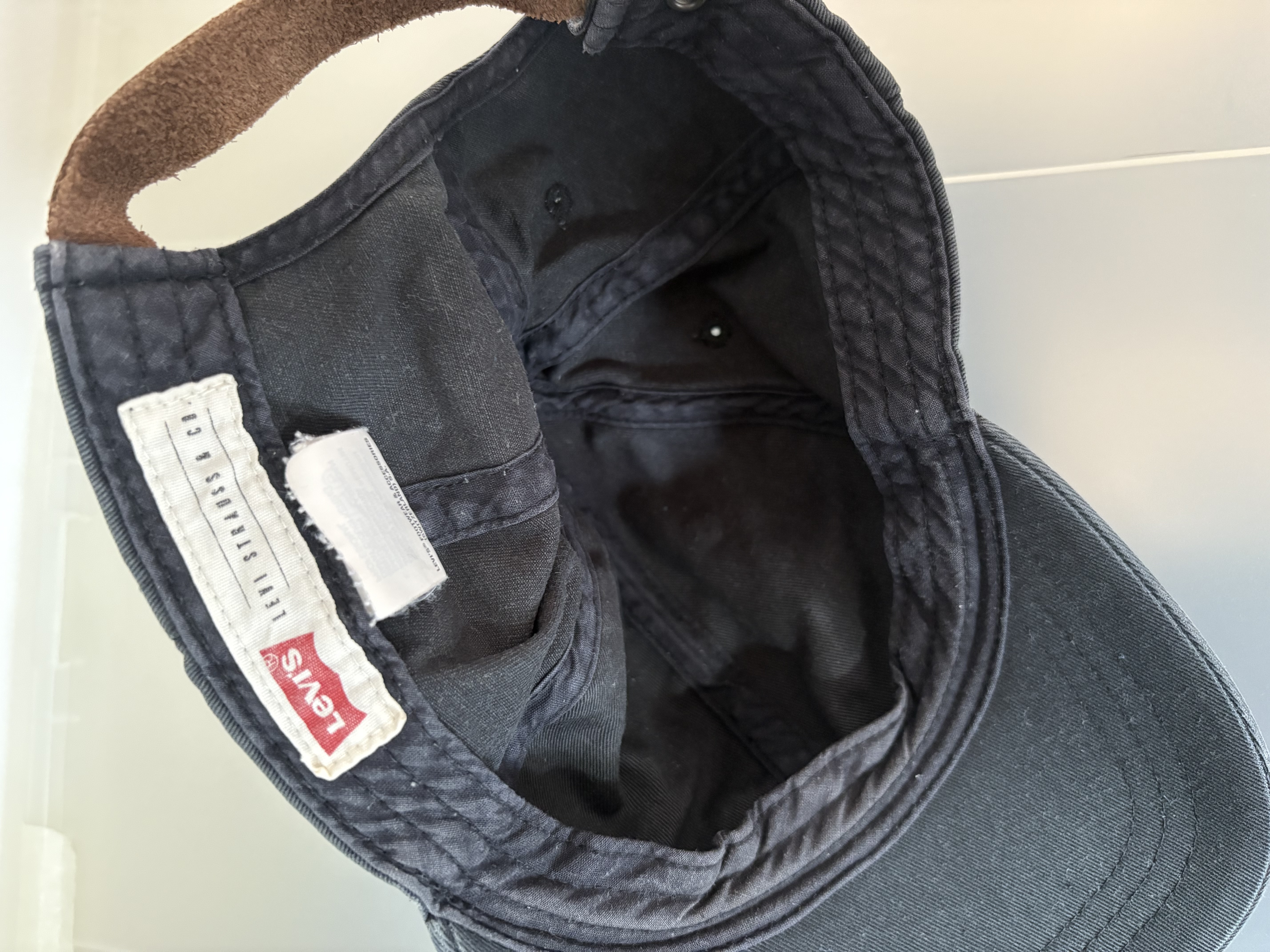 Levi's Black Denim Cap