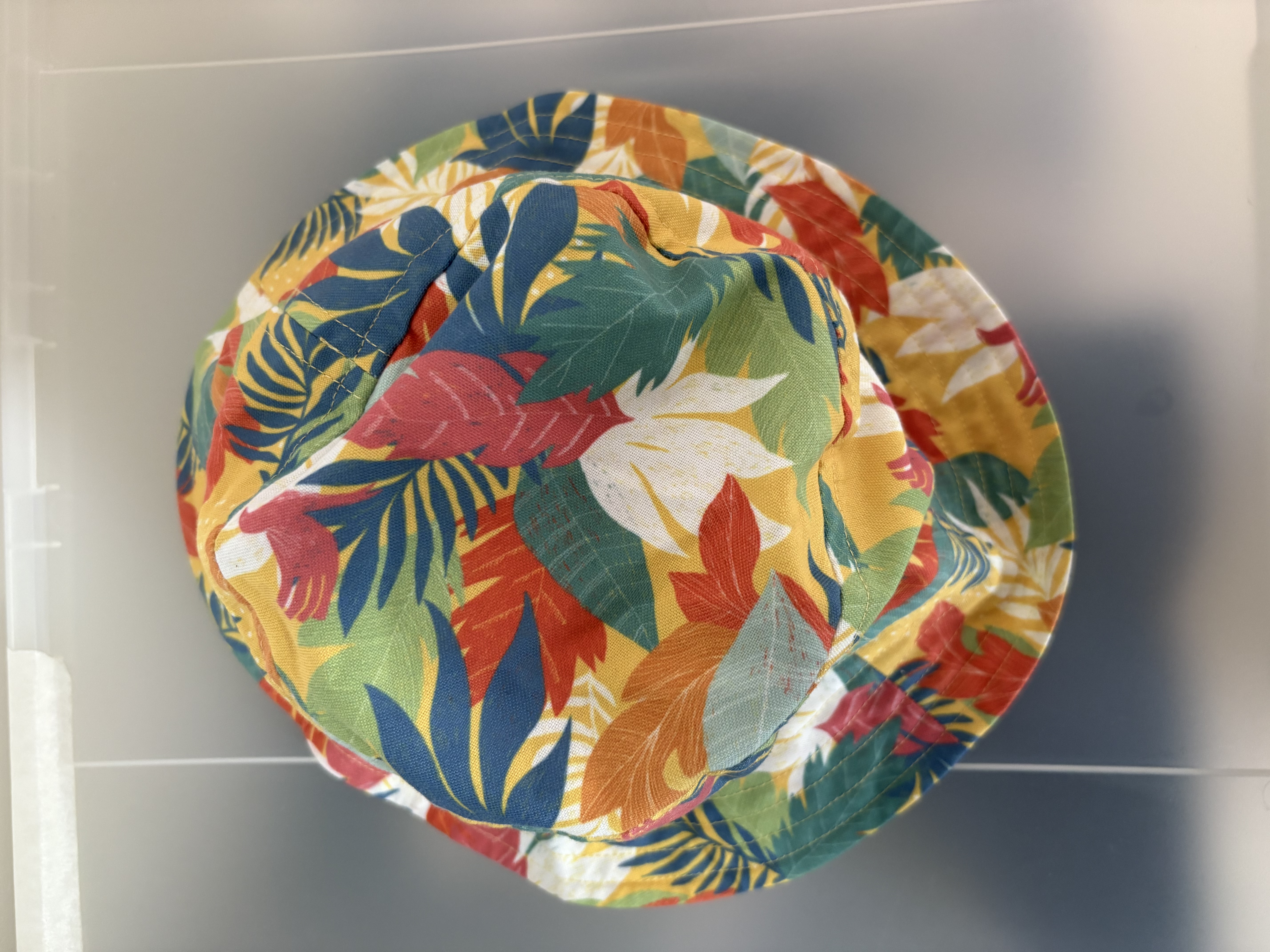 Tropical Print Bucket Hat