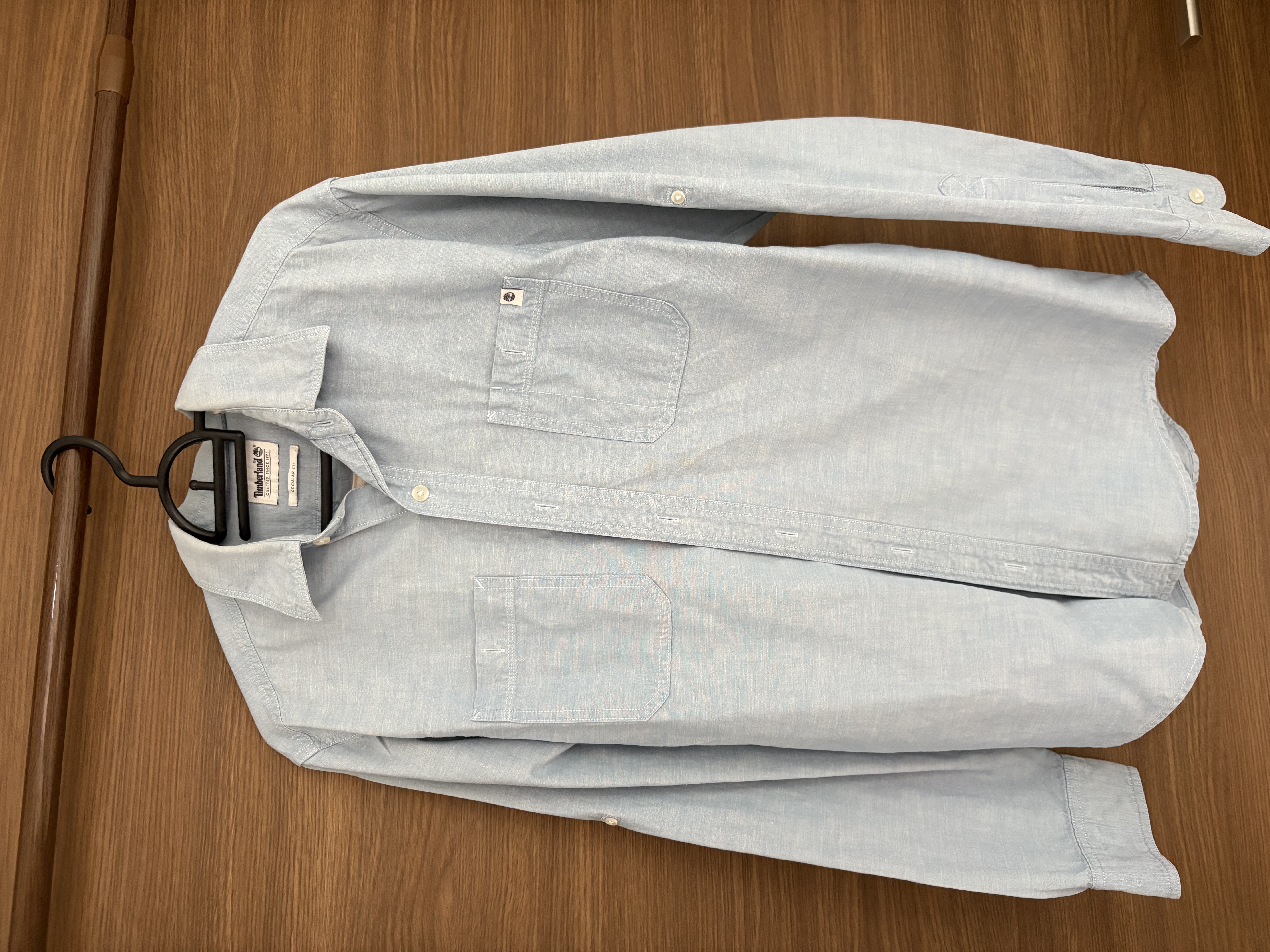 Timberland Light Blue Casual Shirt