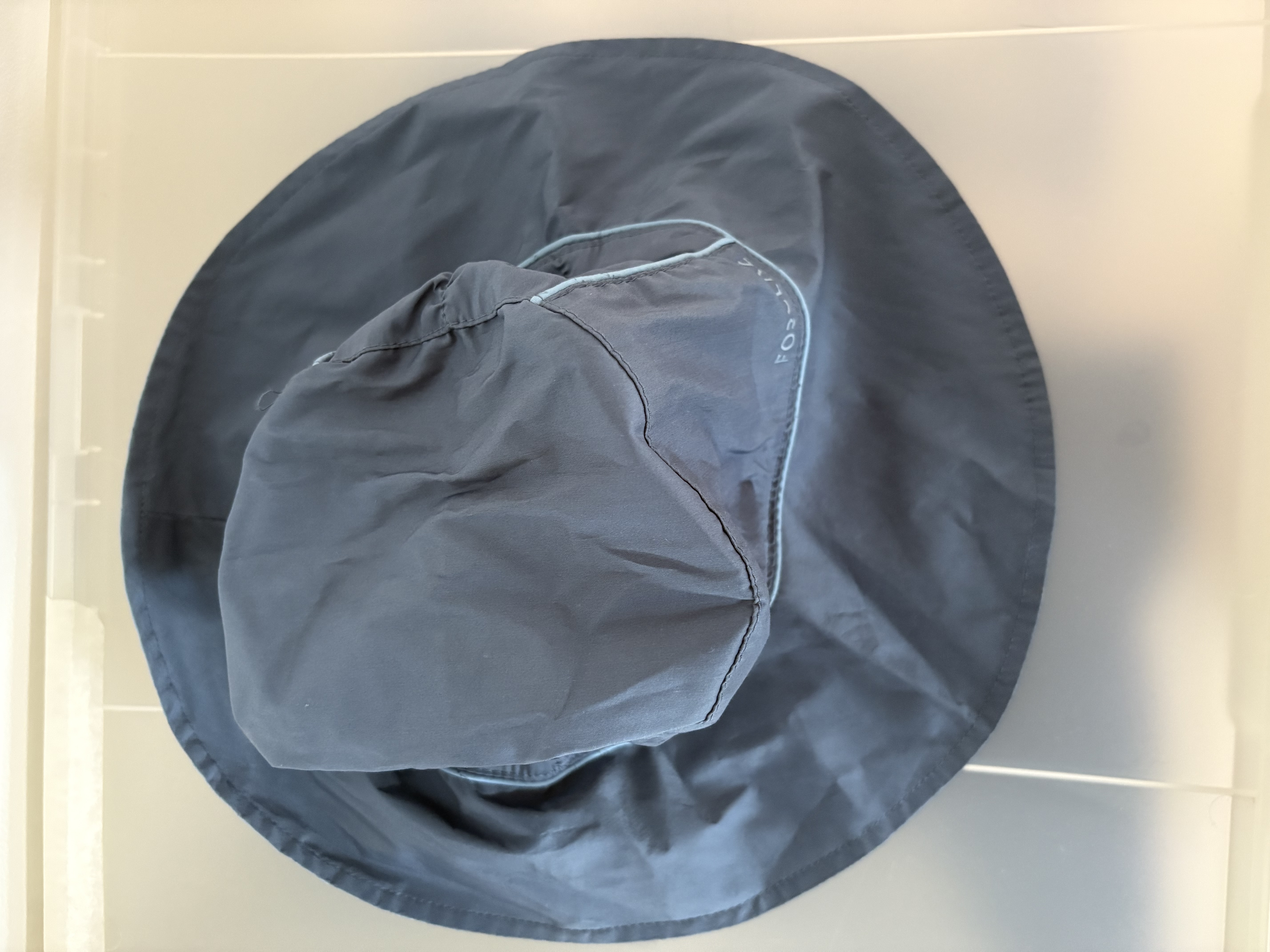 Reversible Dark Blue Bucket Hat