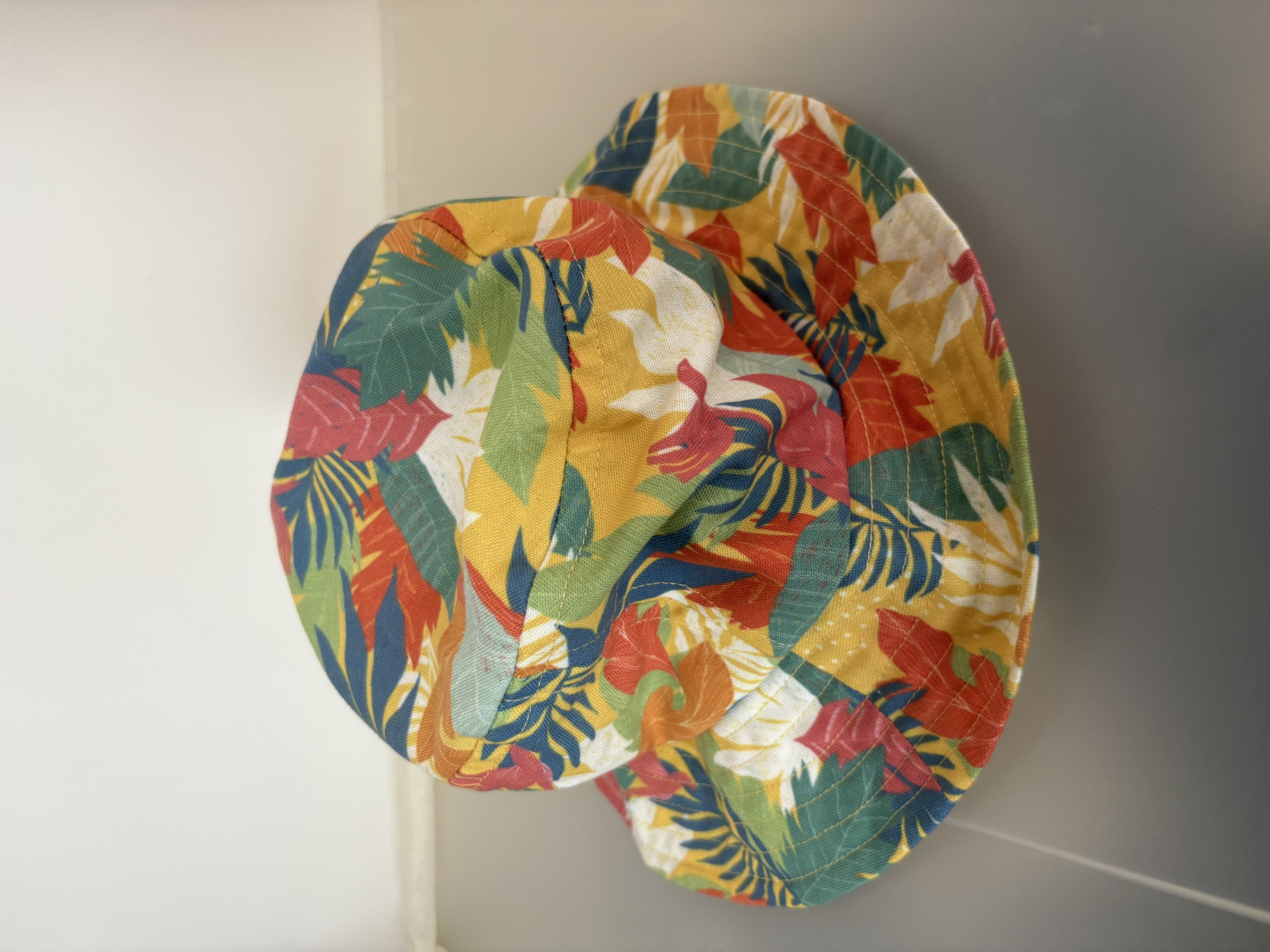 Tropical Print Bucket Hat