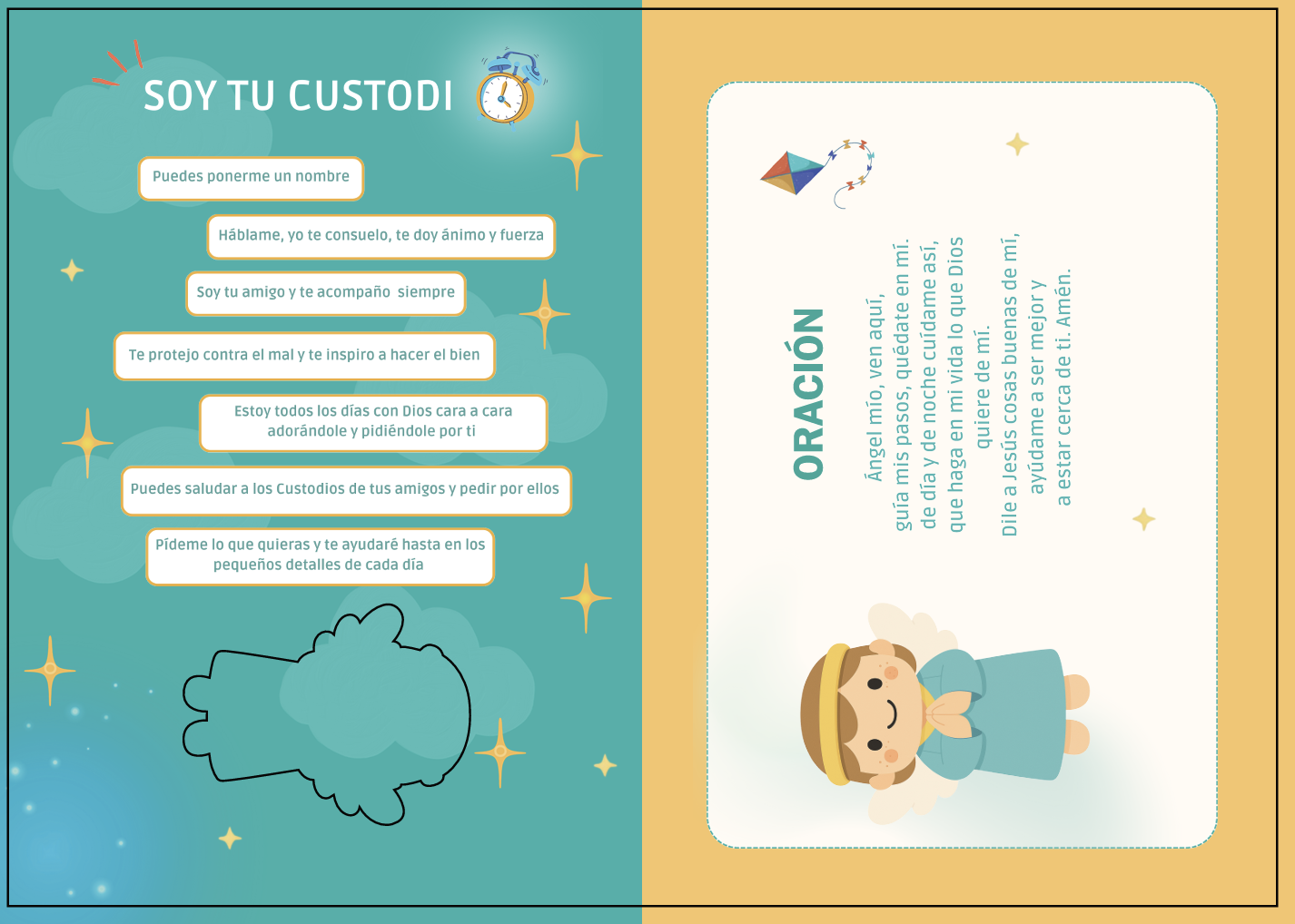 Custodi - Muñeco de Peluche Ángel 