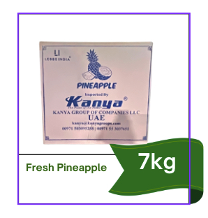 Fresh Indian Pineapple Box