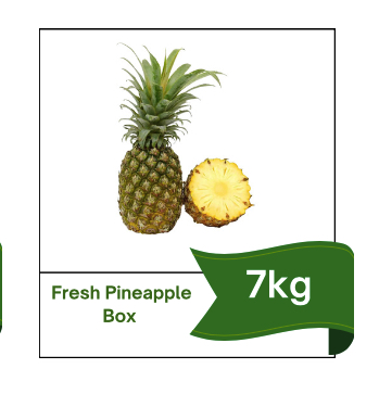 Fresh Indian Pineapple Box