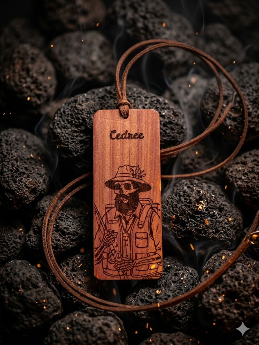 Treanhengravert treanhalskjede